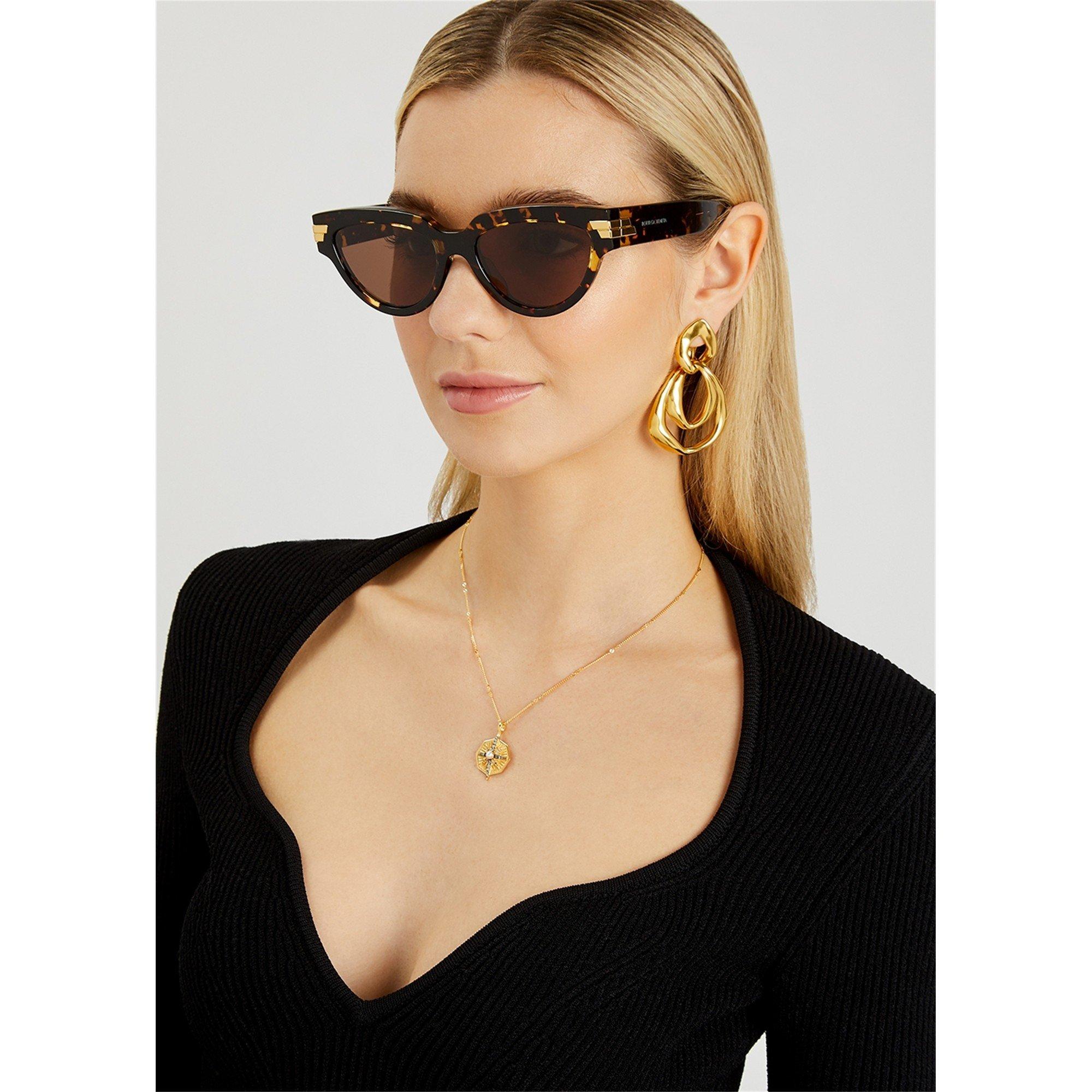 HAVANA - Bottega Veneta - BV ACETATE CATEYE SG - 3
