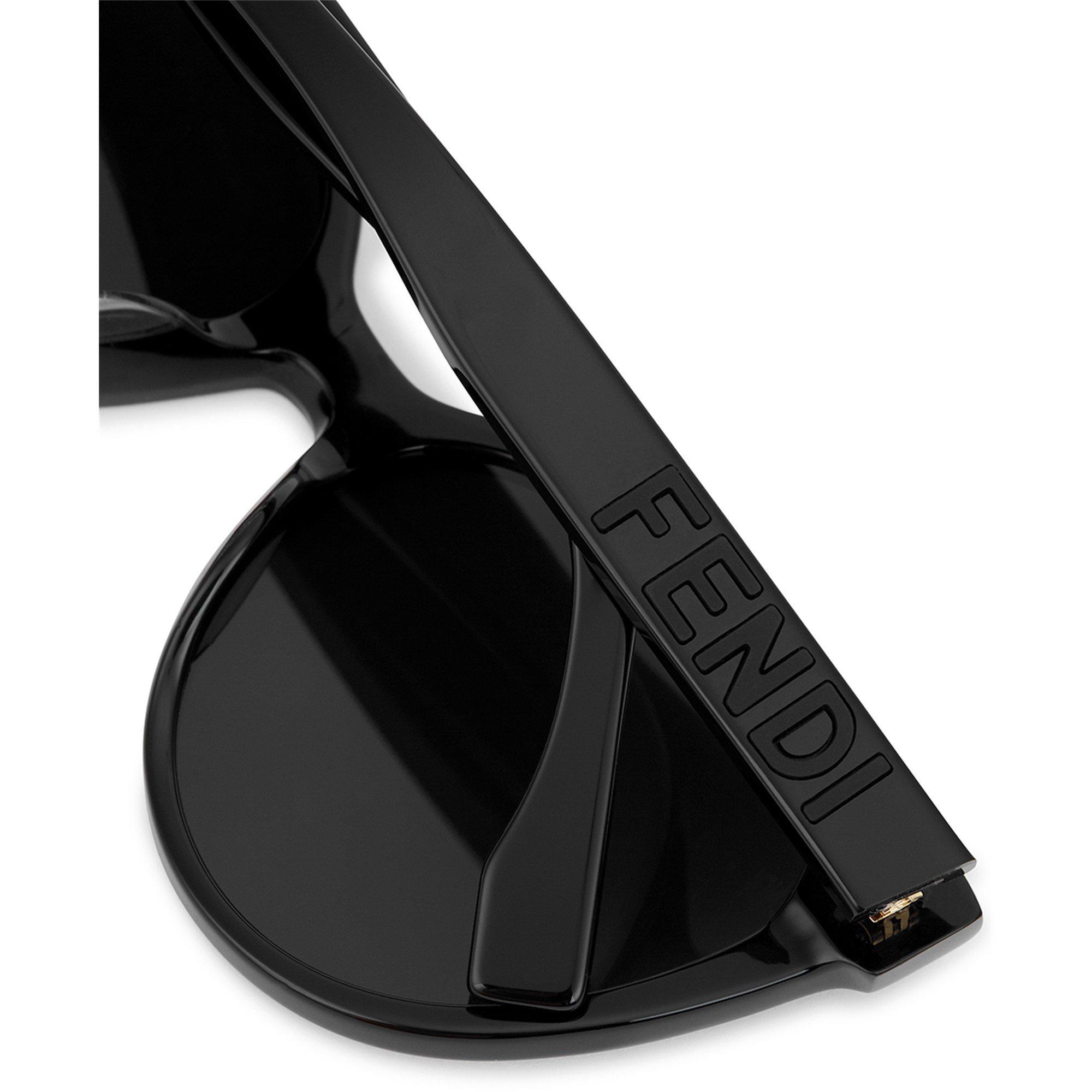 BLACK AND OTHER - Fendi - FEN F ROUND ACETATE SG09 - 4