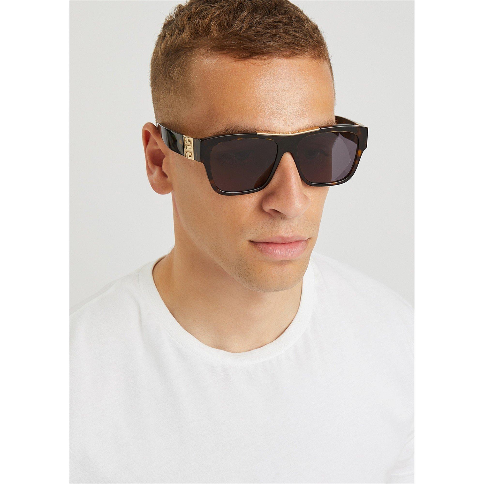 BROWN AND OTHER - GIVENCHY - GIV M SQUARE ACETATE SG - 3