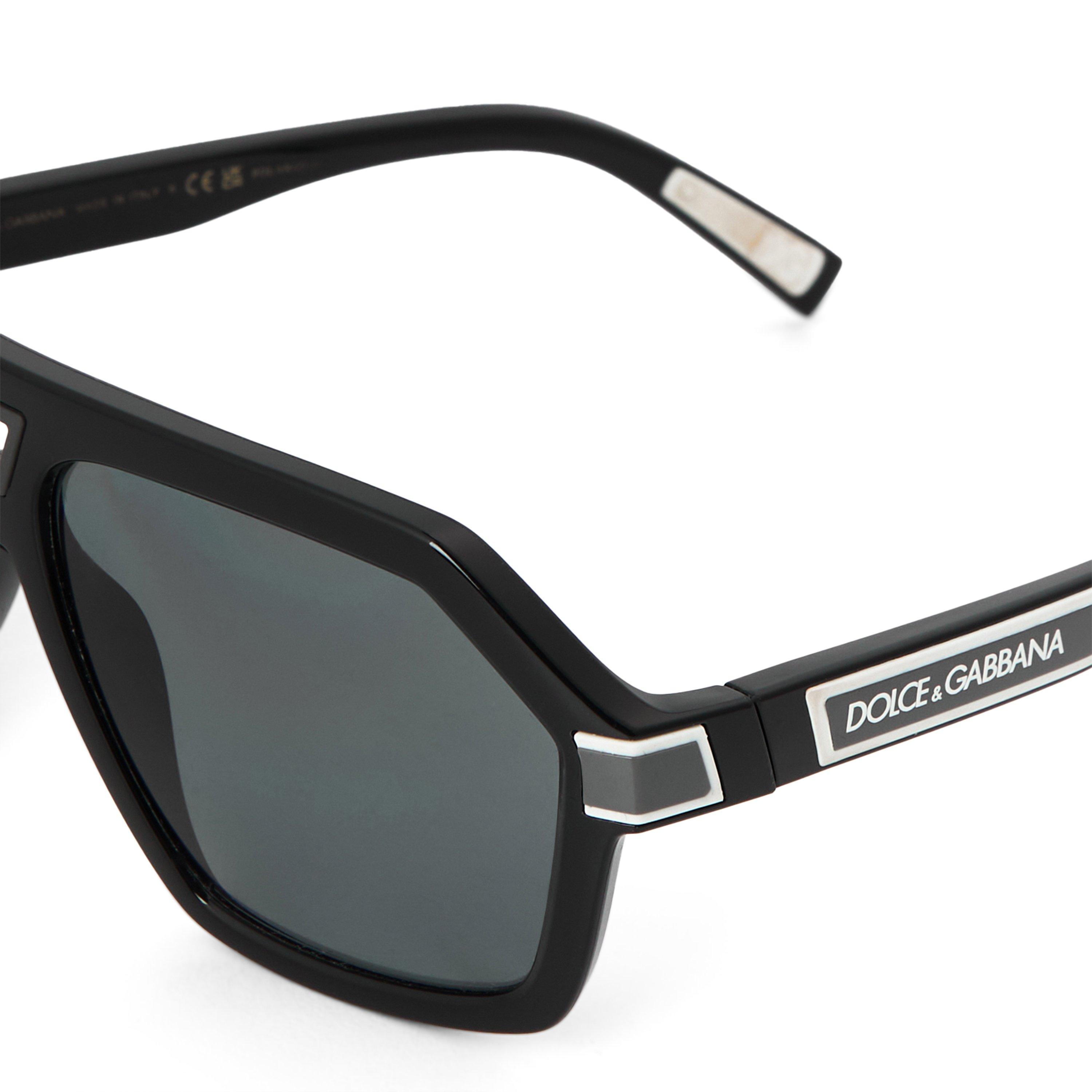 BLACK - Dolce and Gabbana - DG M TONAL AVIATOR ACETAT - 3