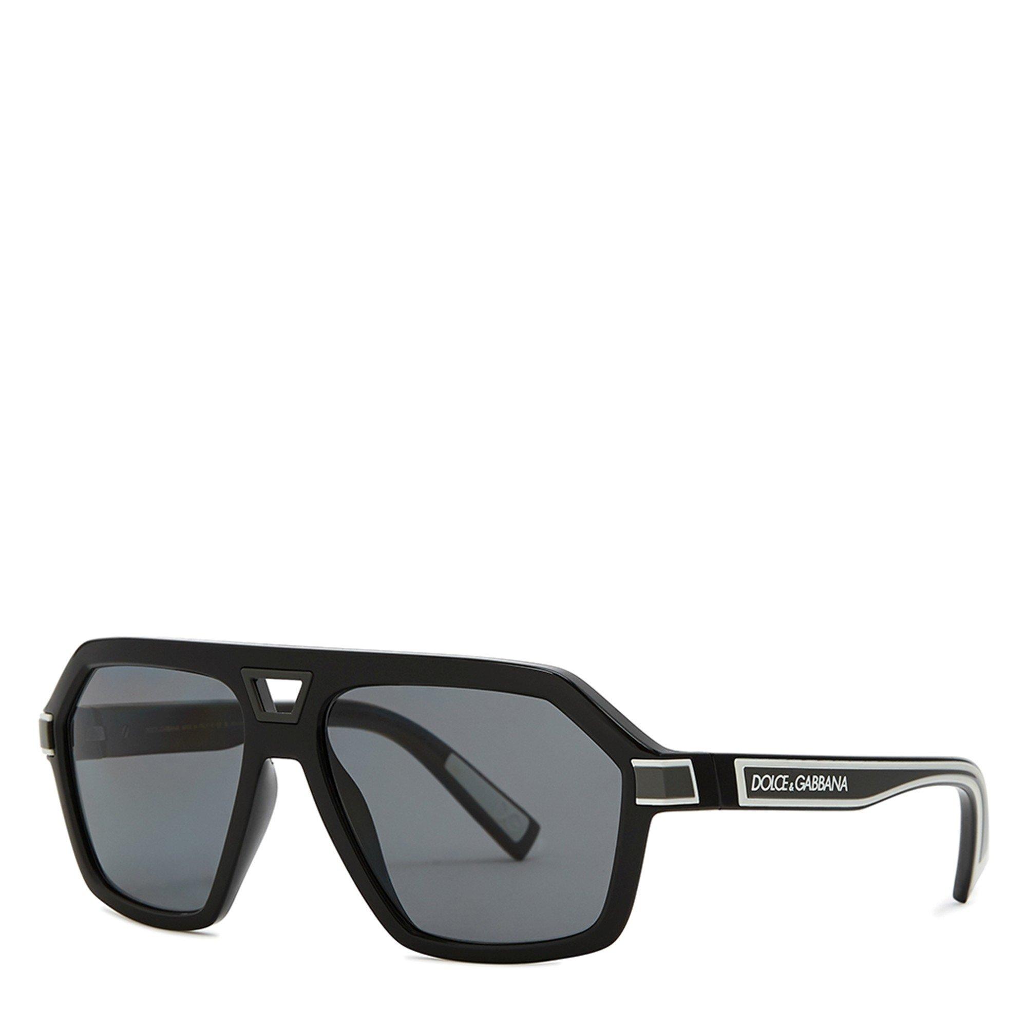 BLACK - Dolce and Gabbana - DG M TONAL AVIATOR ACETATE SG
