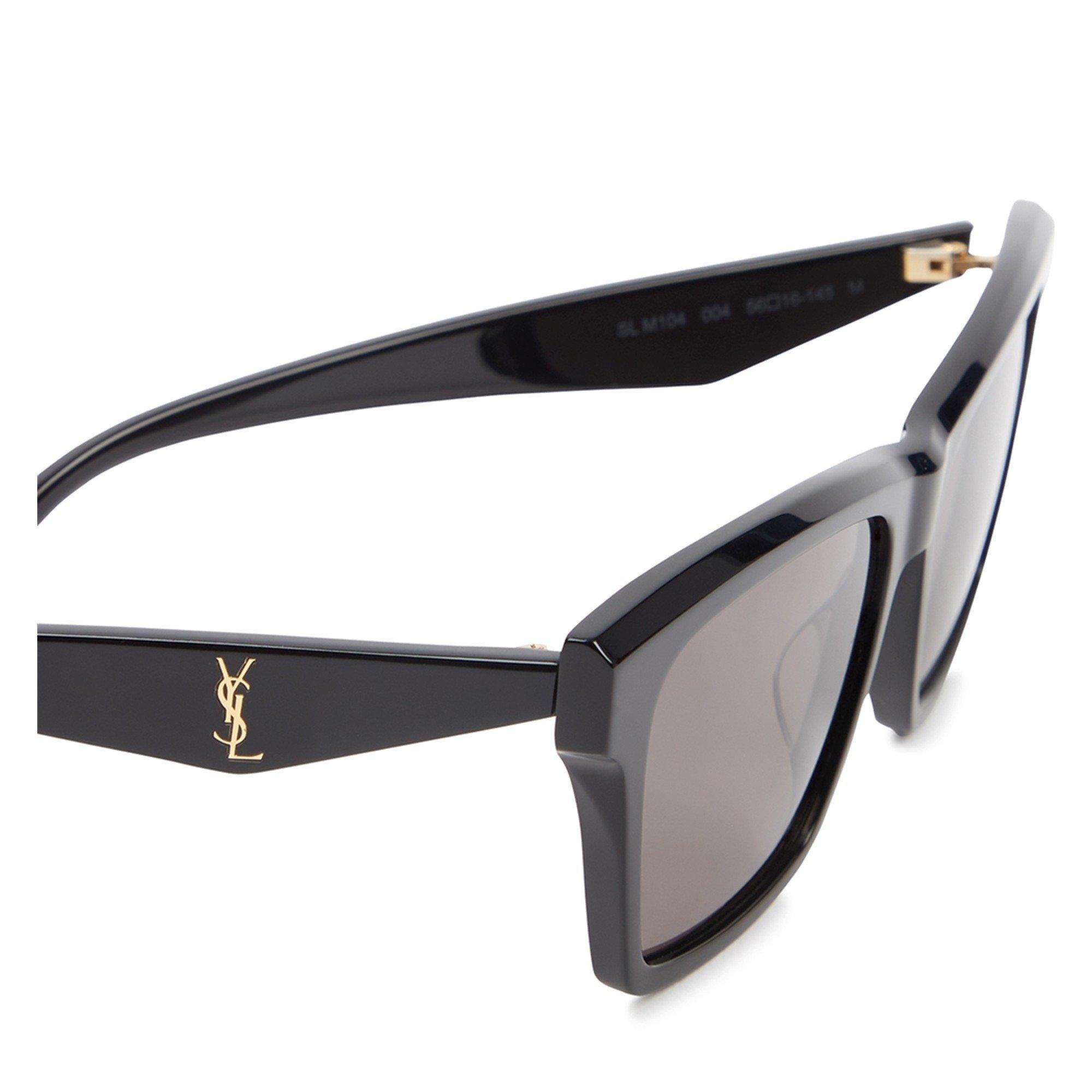 BLACK AND GREY - Saint Laurent - SL M104 F ACETATE YSL SG - 4