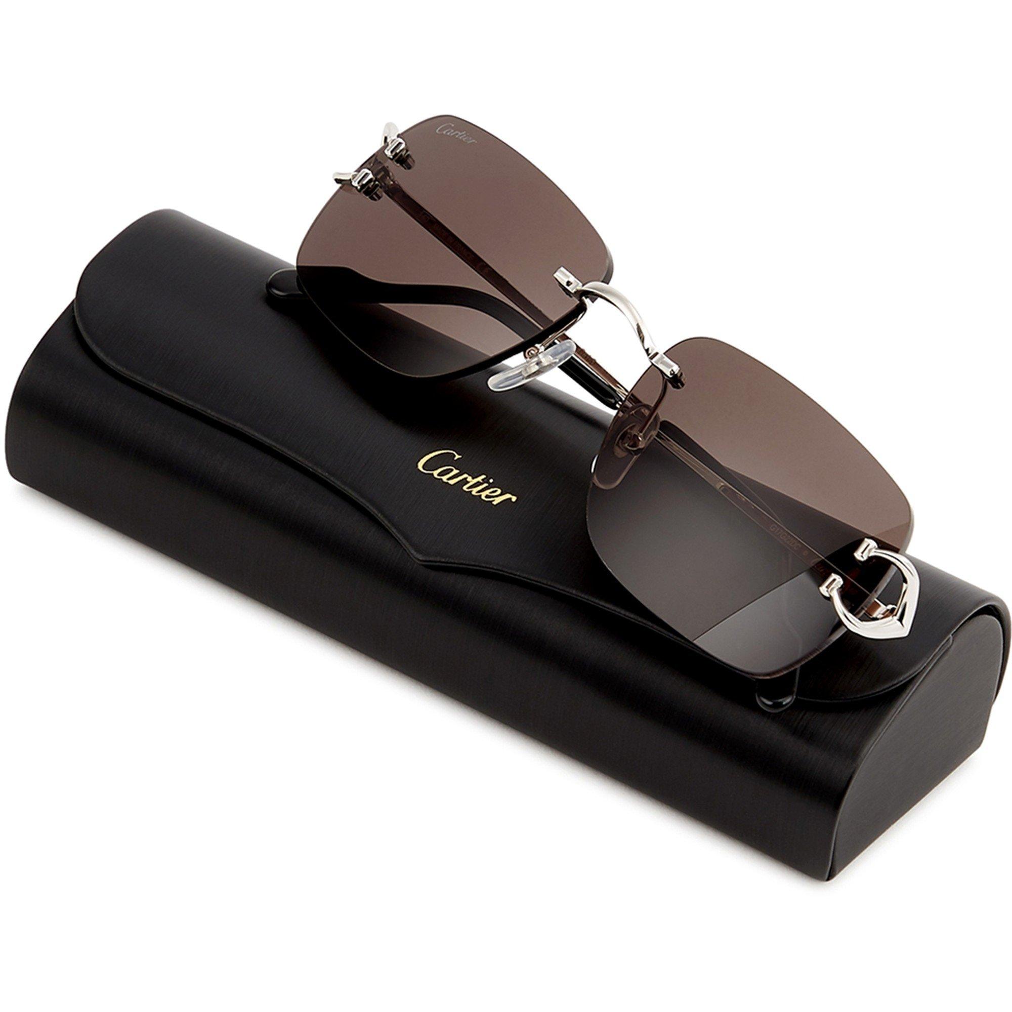 SILVER - Cartier - CTR M SIGNATURE RIMLESS SG - 5