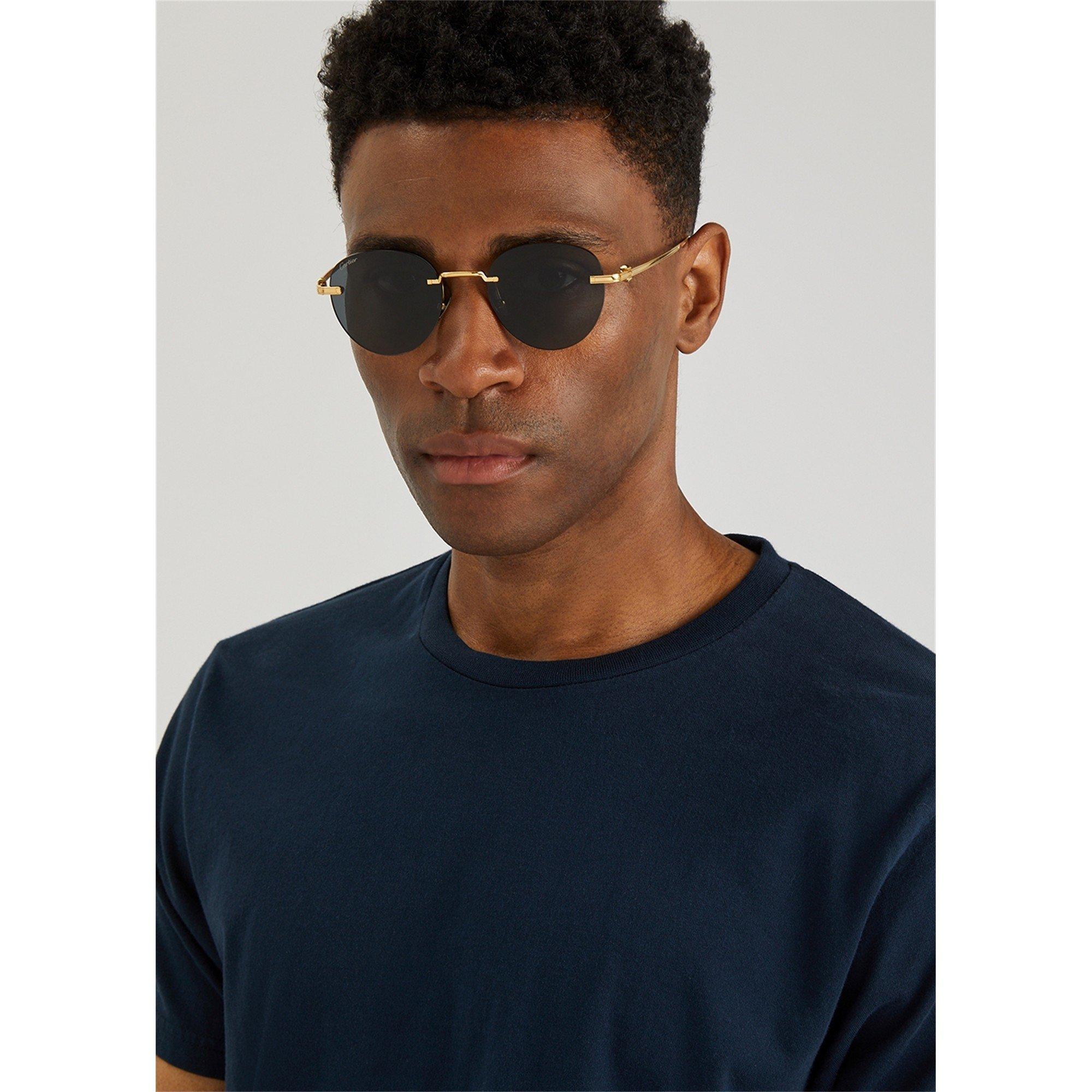 GOLD AND OTHER - Cartier - CTR M PASHA RIMLESS RND SG - 3