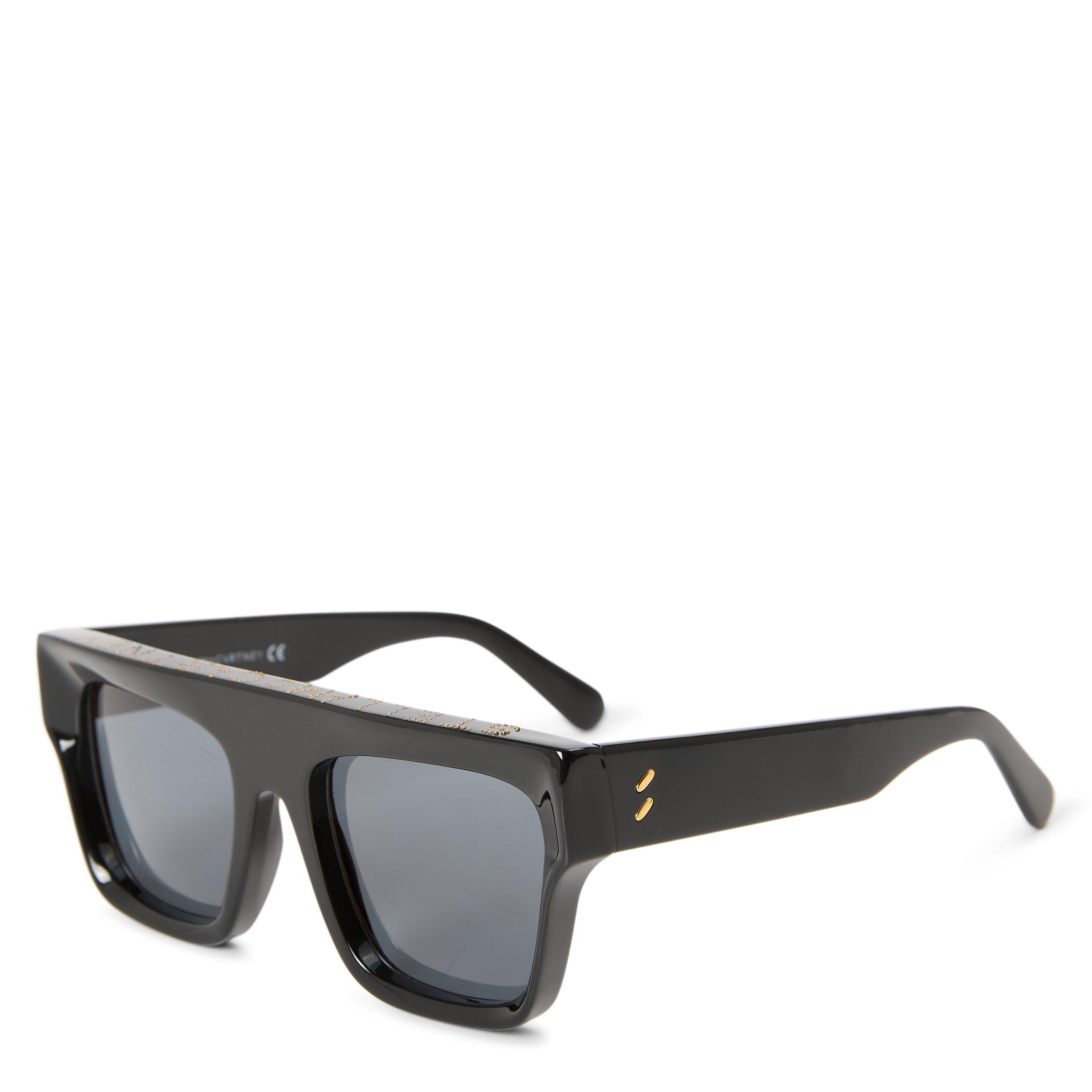 BLACK - Stella McCartney - SM F FLAT TOP ACETATE SG - 1