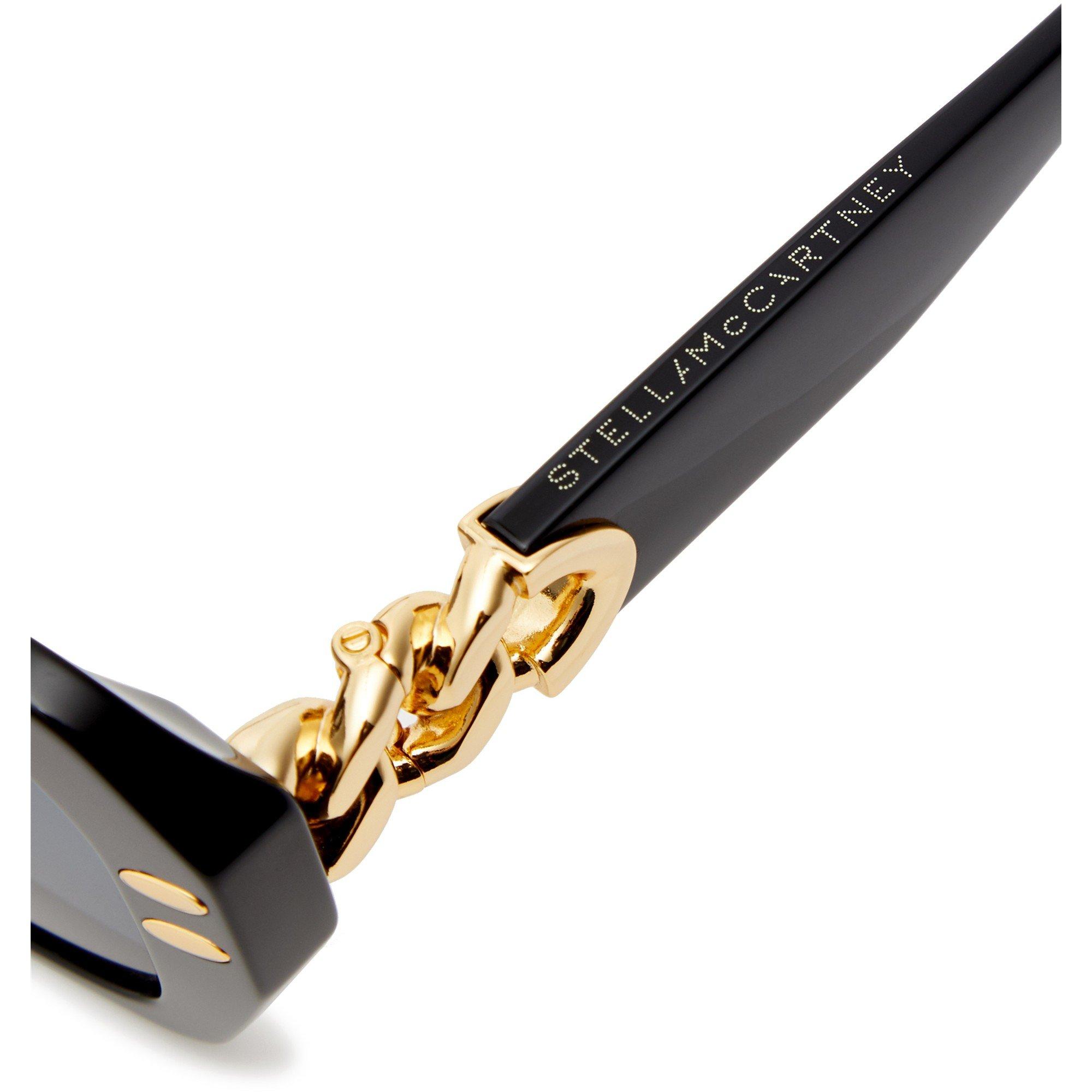BLACK - Stella McCartney - SM F OCTAGONAL ACETATE SG - 3
