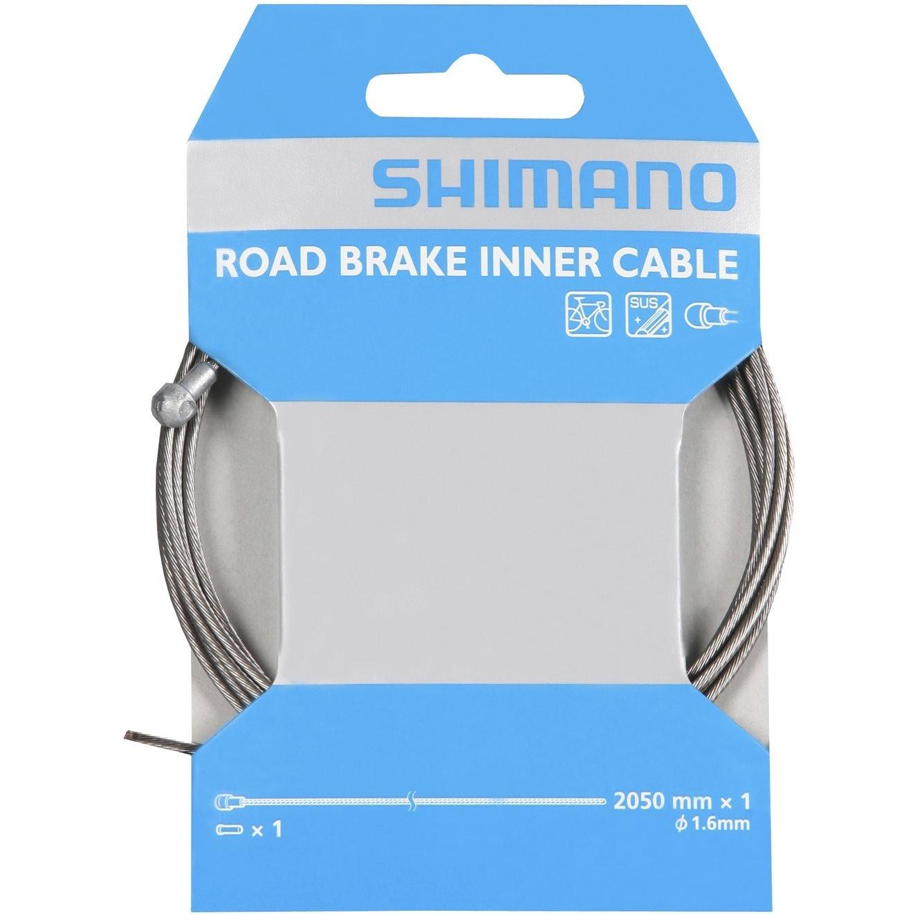 Shimao Uisex Road Stailess Steel Ier Brake Cable - N/A