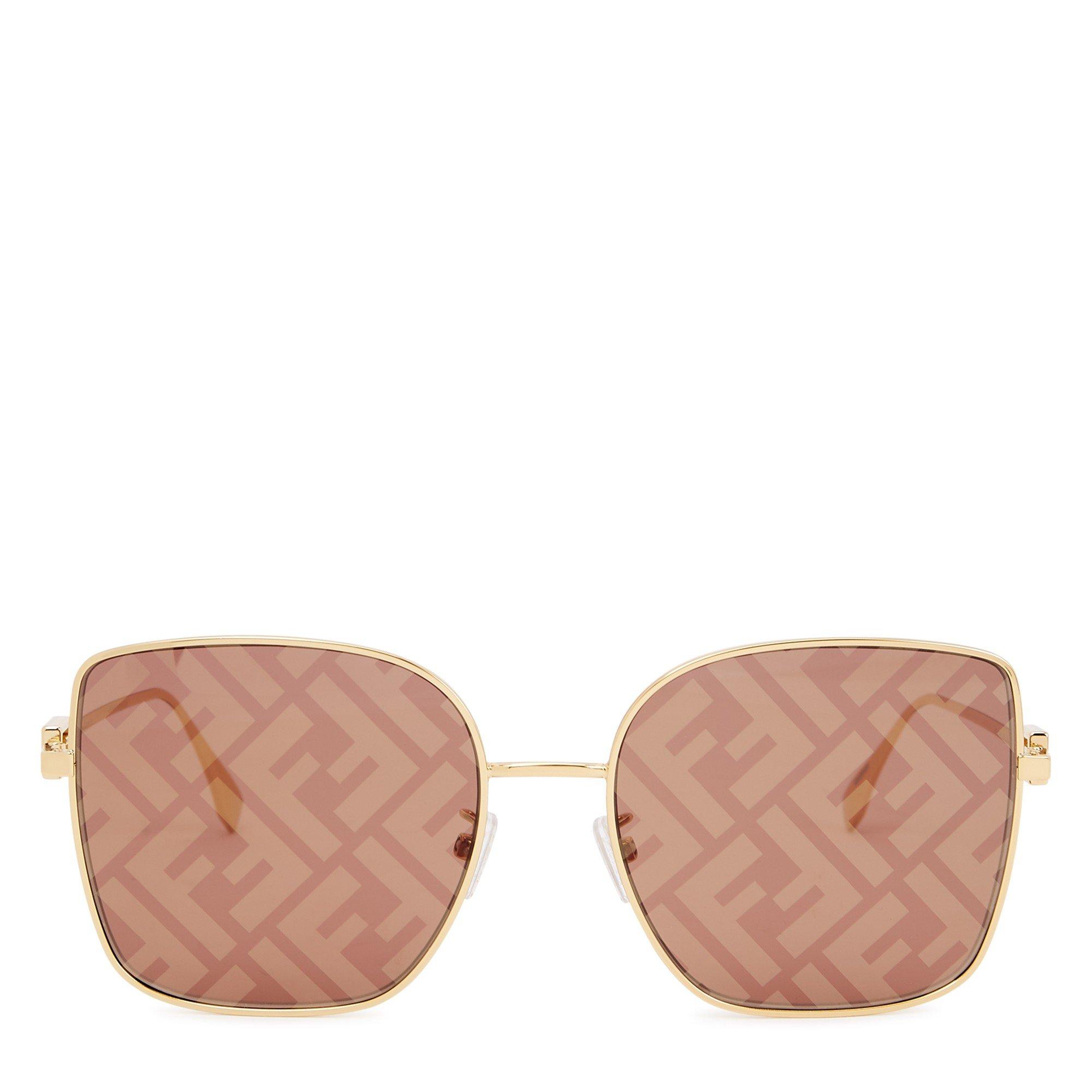 GOLD AND OTHER - Fendi - FEN M SQUARE METAL SG - 2