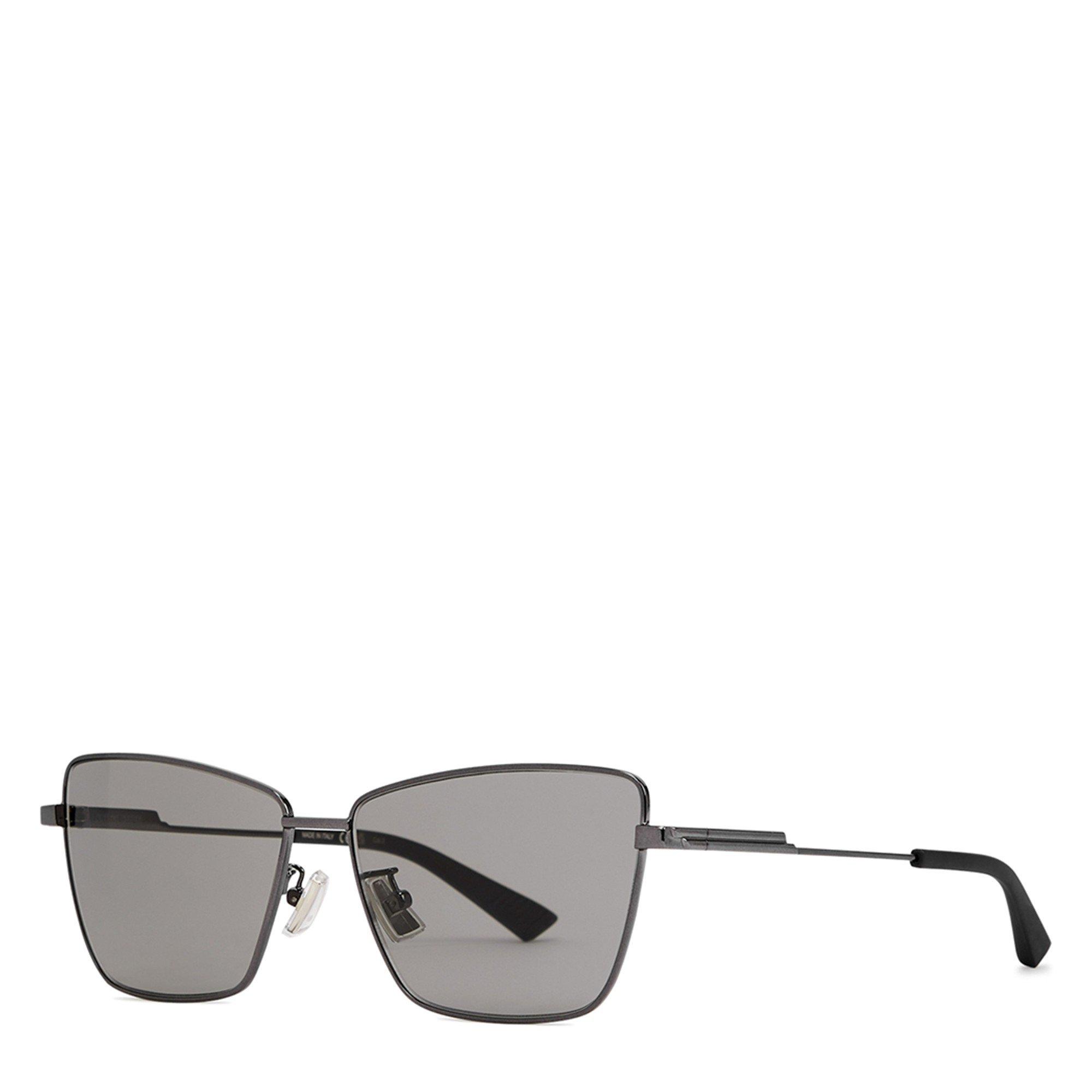 GREY AND OTHER - Bottega Veneta - BV F SKINNY FRAME CAT EYE SG - 1