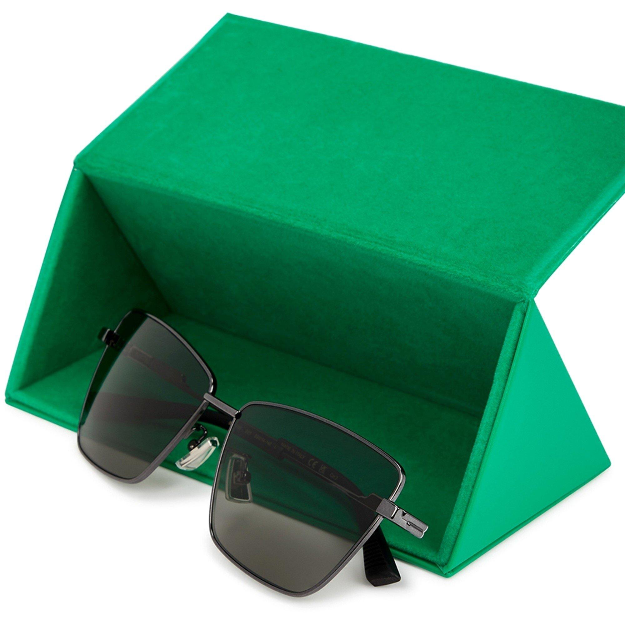 GREY AND OTHER - Bottega Veneta - BV F SKINNY FRAME CAT EYE SG - 4