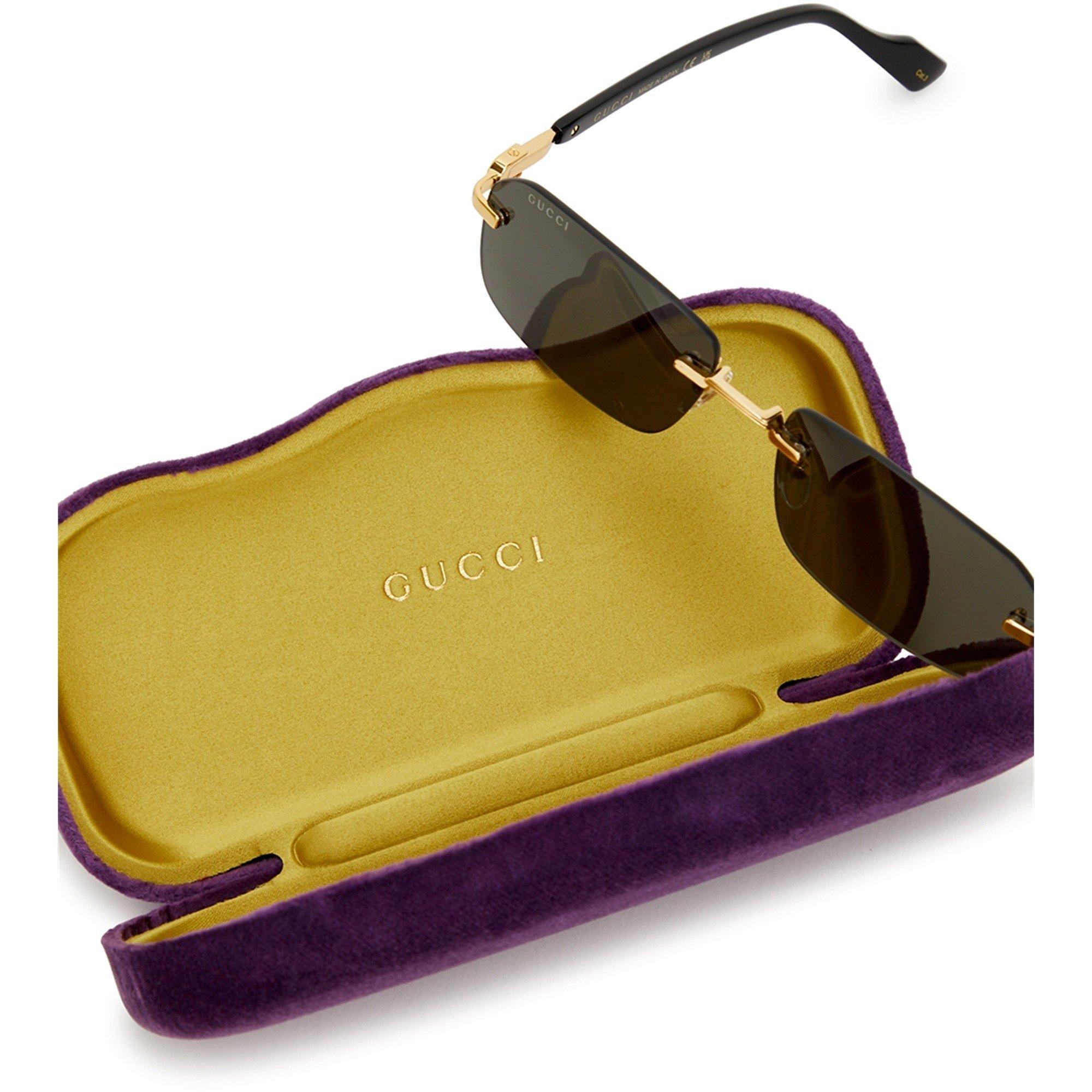 BLACK AND OTHER - Gucci - GUC M NARROW TINT ACETATE SG - 4