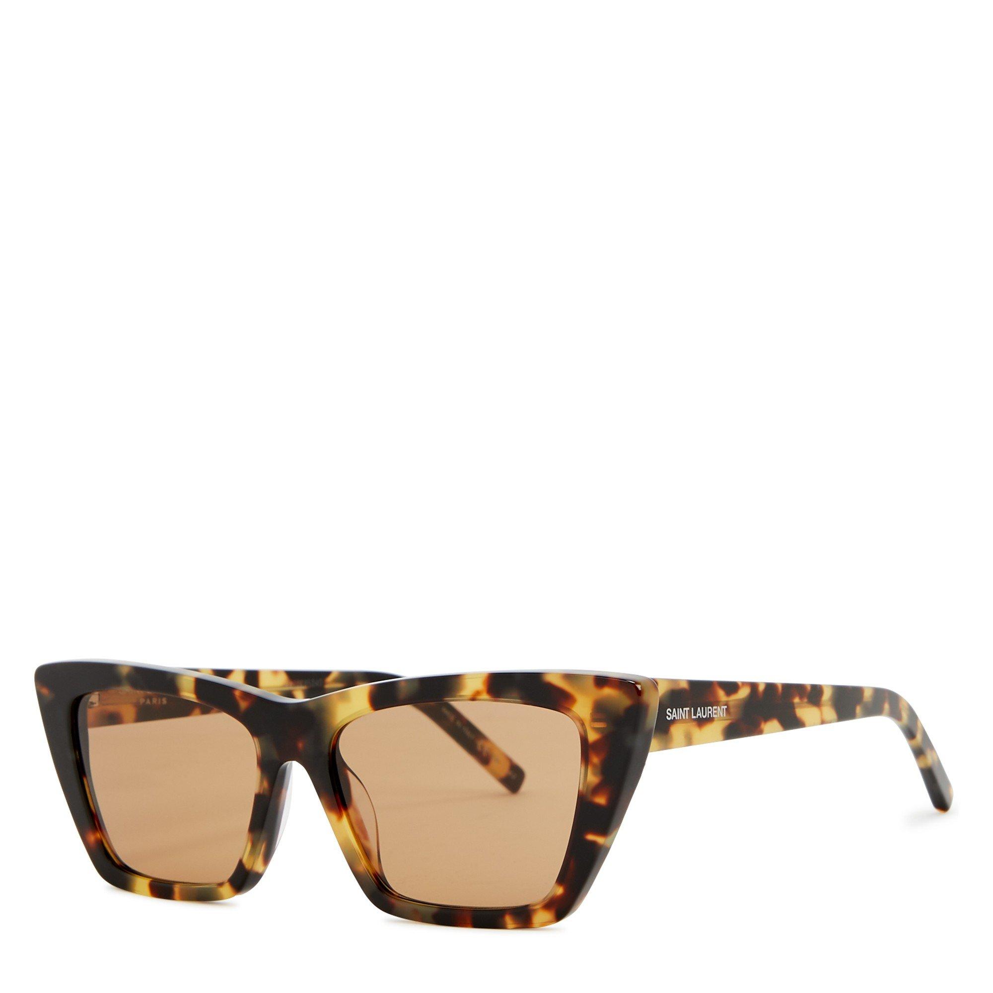 BROWN AND OTHER - Saint Laurent - SL F CAT EYE SG