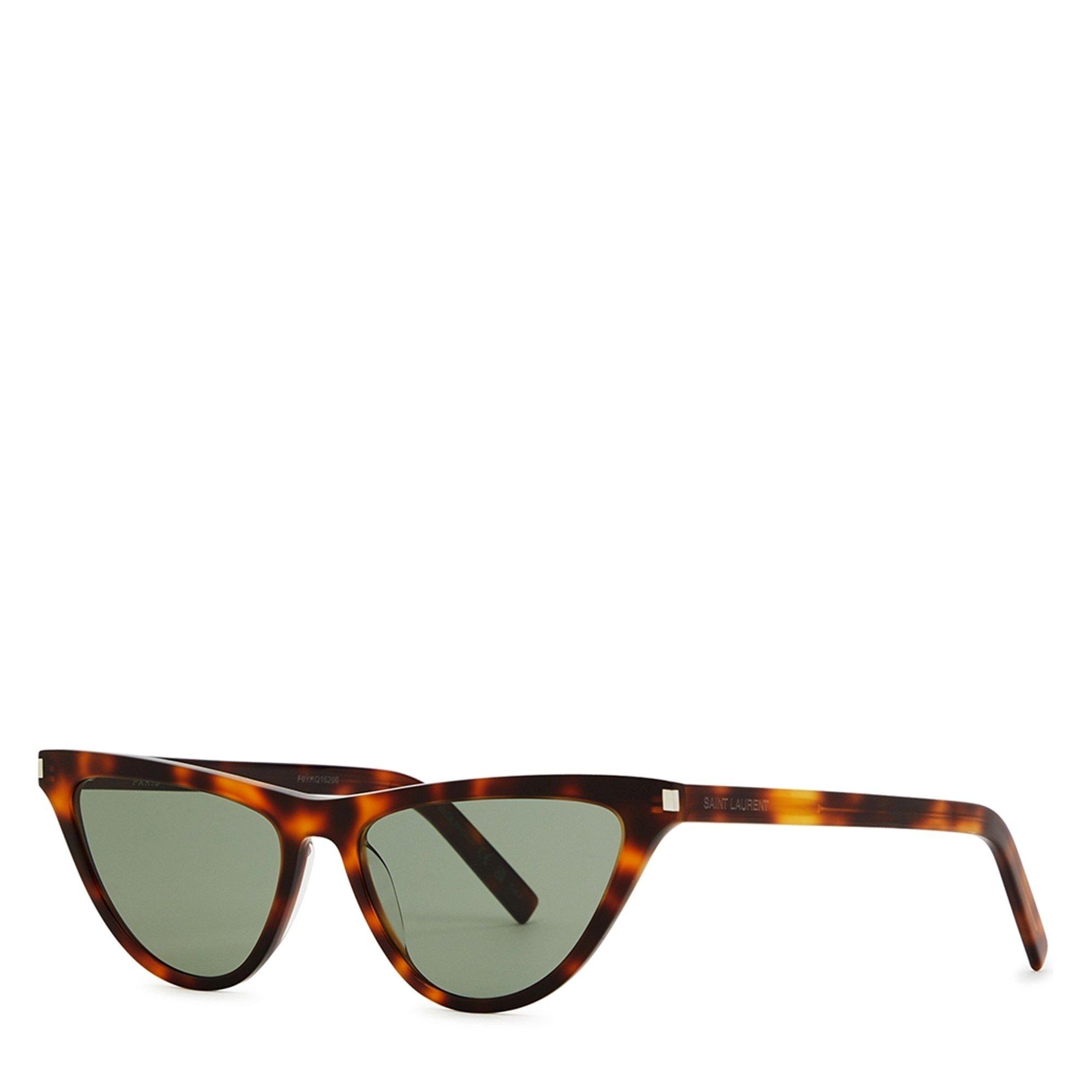 GREEN AND OTHER - Saint Laurent - SL F FLAT CAT EYE SG - 1