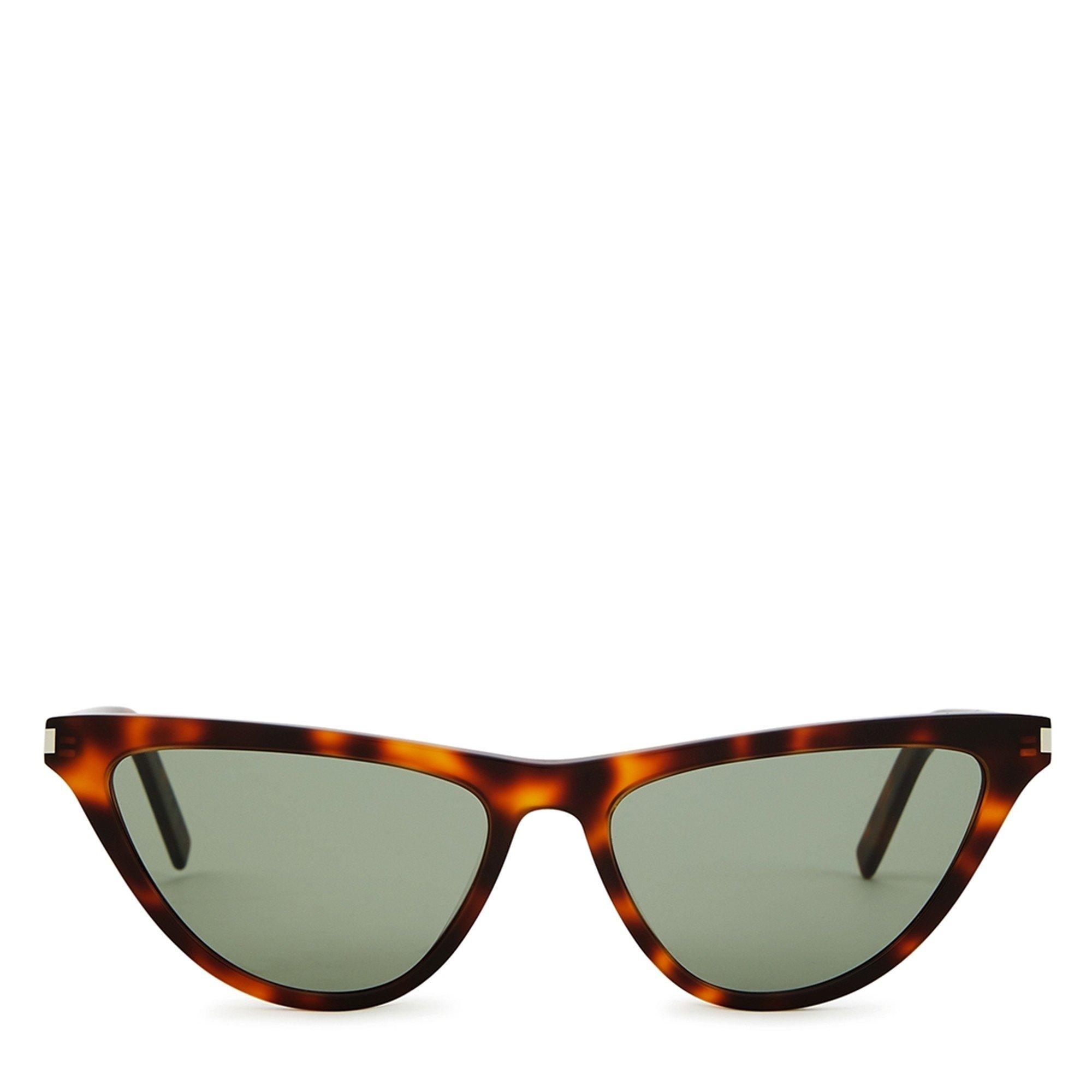 GREEN AND OTHER - Saint Laurent - SL F FLAT CAT EYE SG - 2