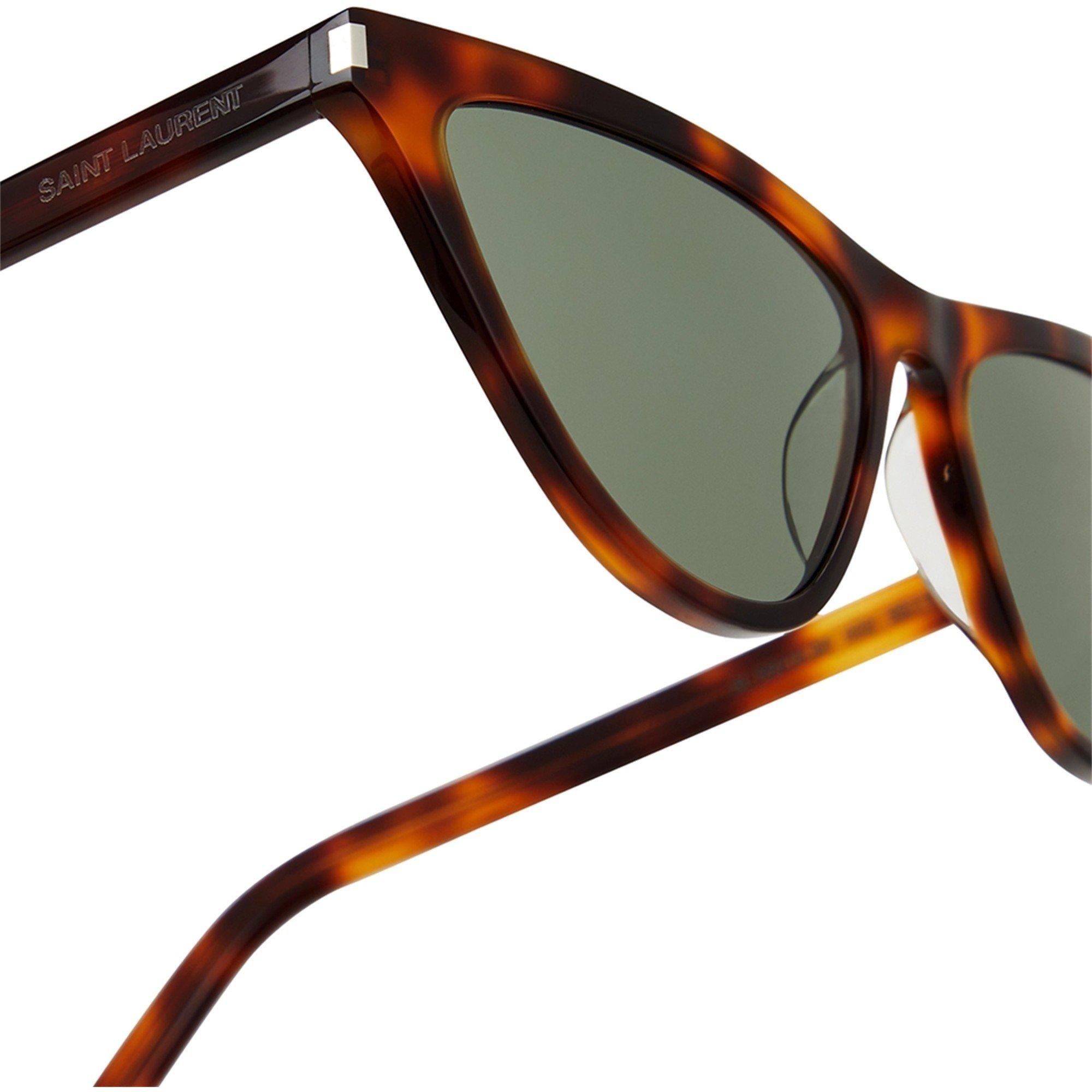GREEN AND OTHER - Saint Laurent - SL F FLAT CAT EYE SG - 3