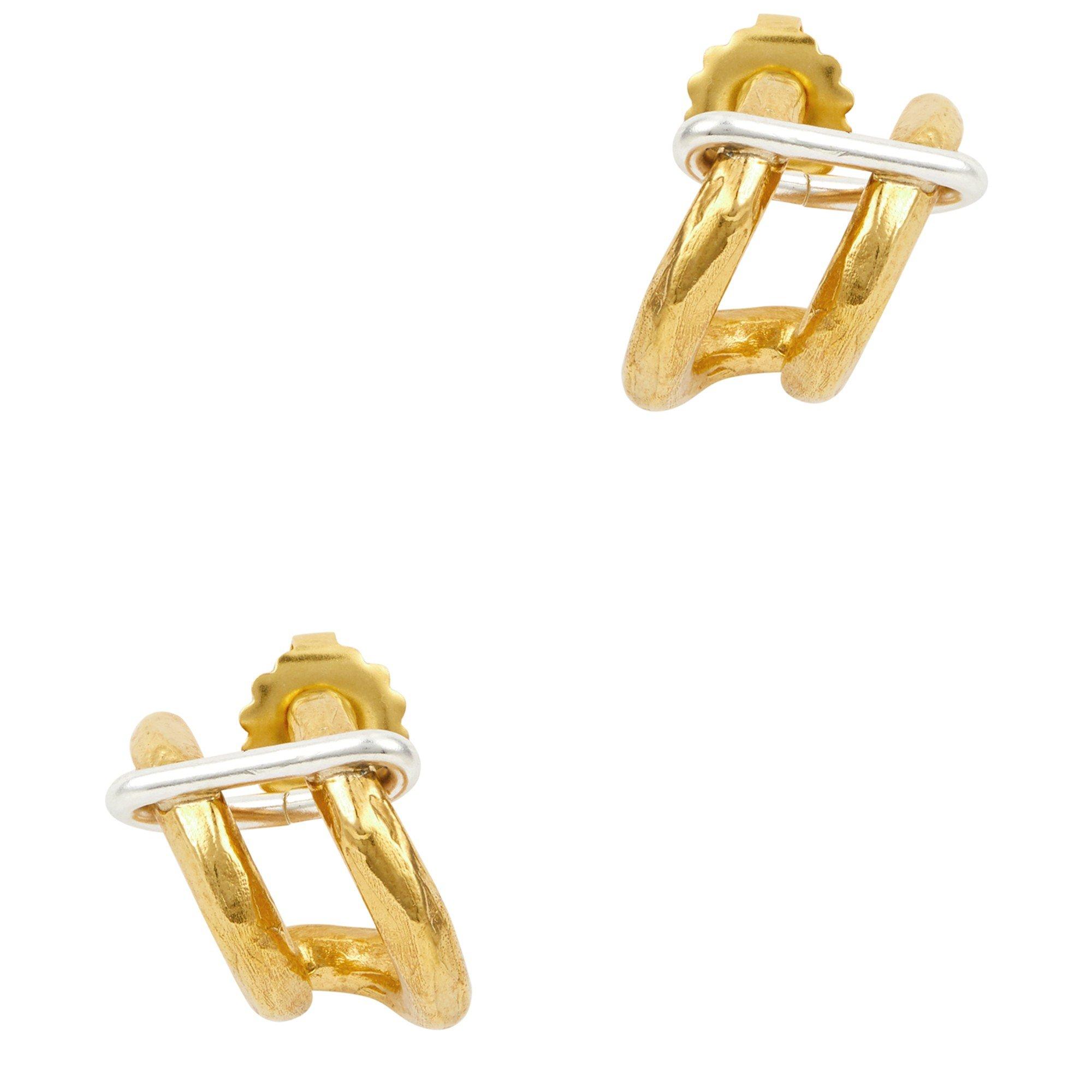 GOLD AND OTHER - Alighieri - SUN SALUT DBL HOOPS