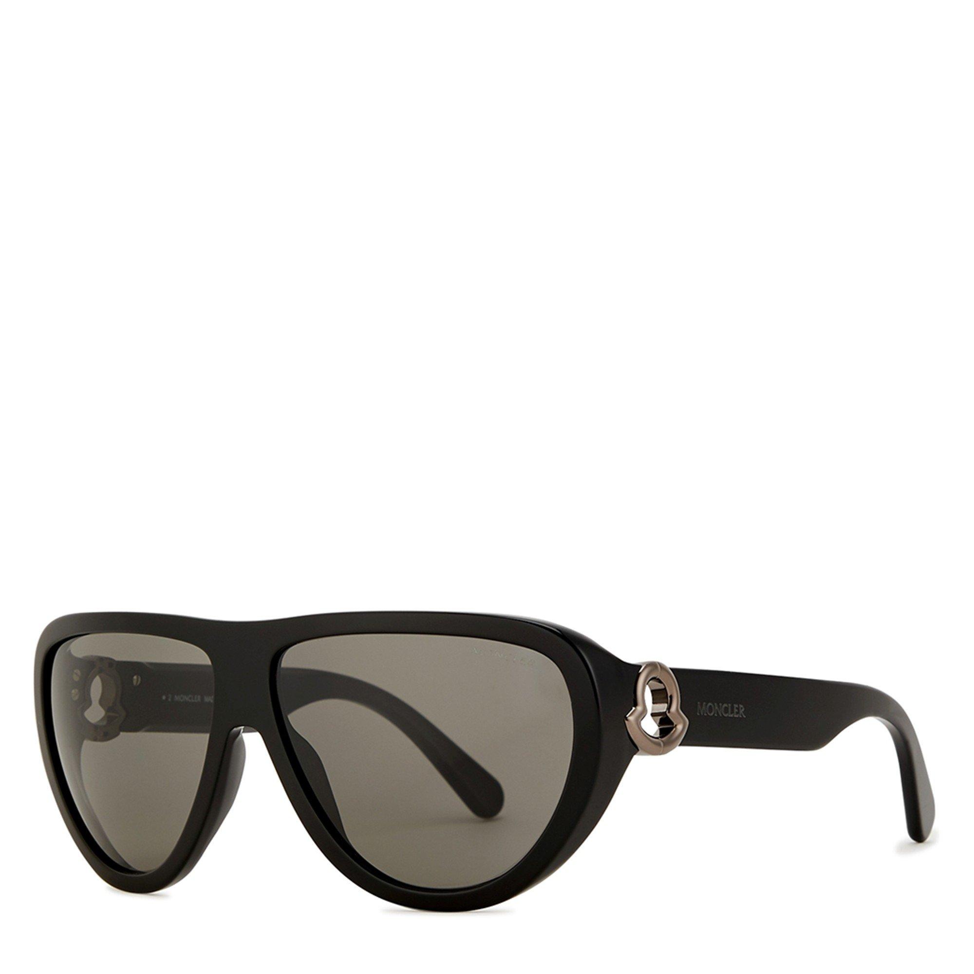 BLACK AND OTHER - Moncler - MON U ACETATE MASK SG - 1