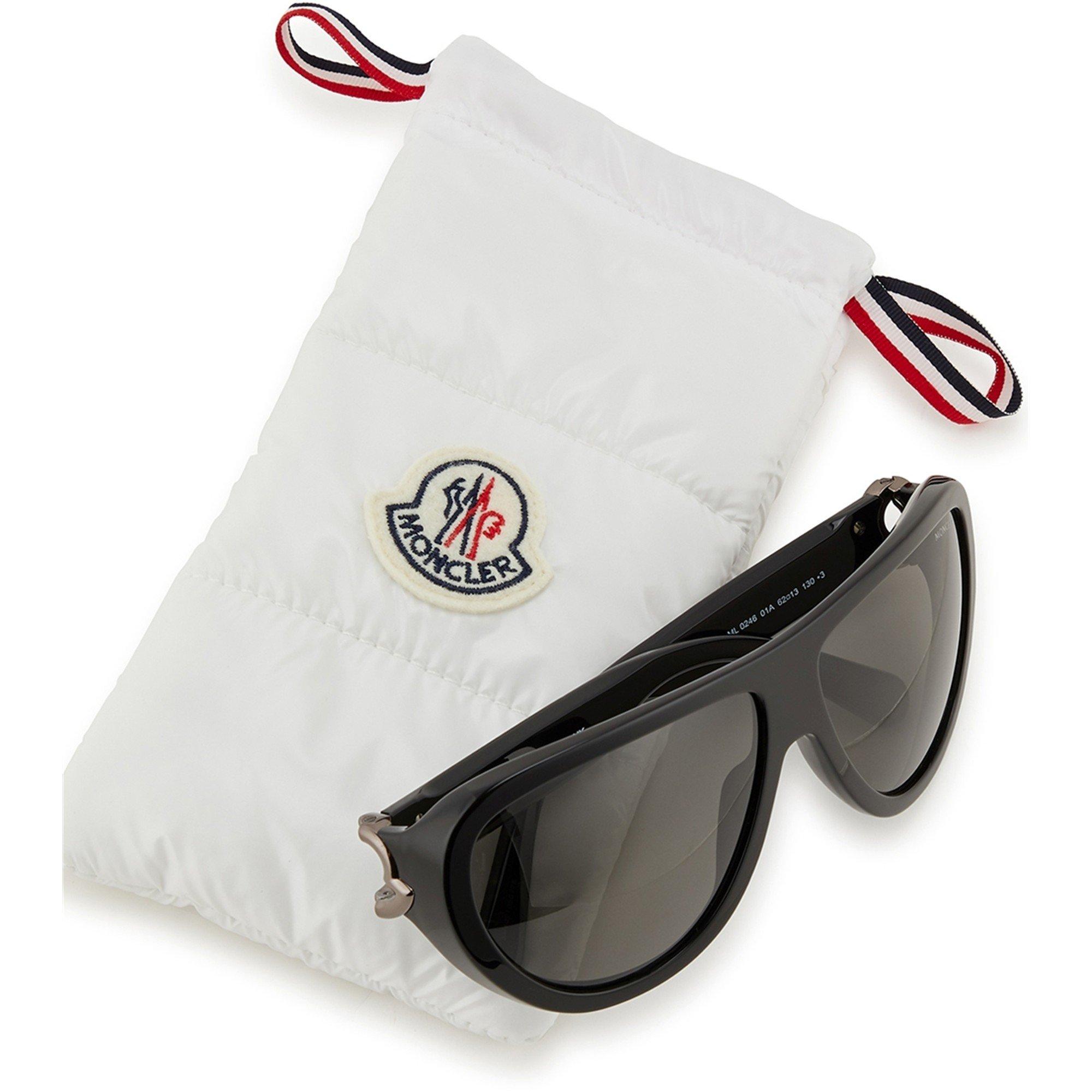 BLACK AND OTHER - Moncler - MON U ACETATE MASK SG - 4