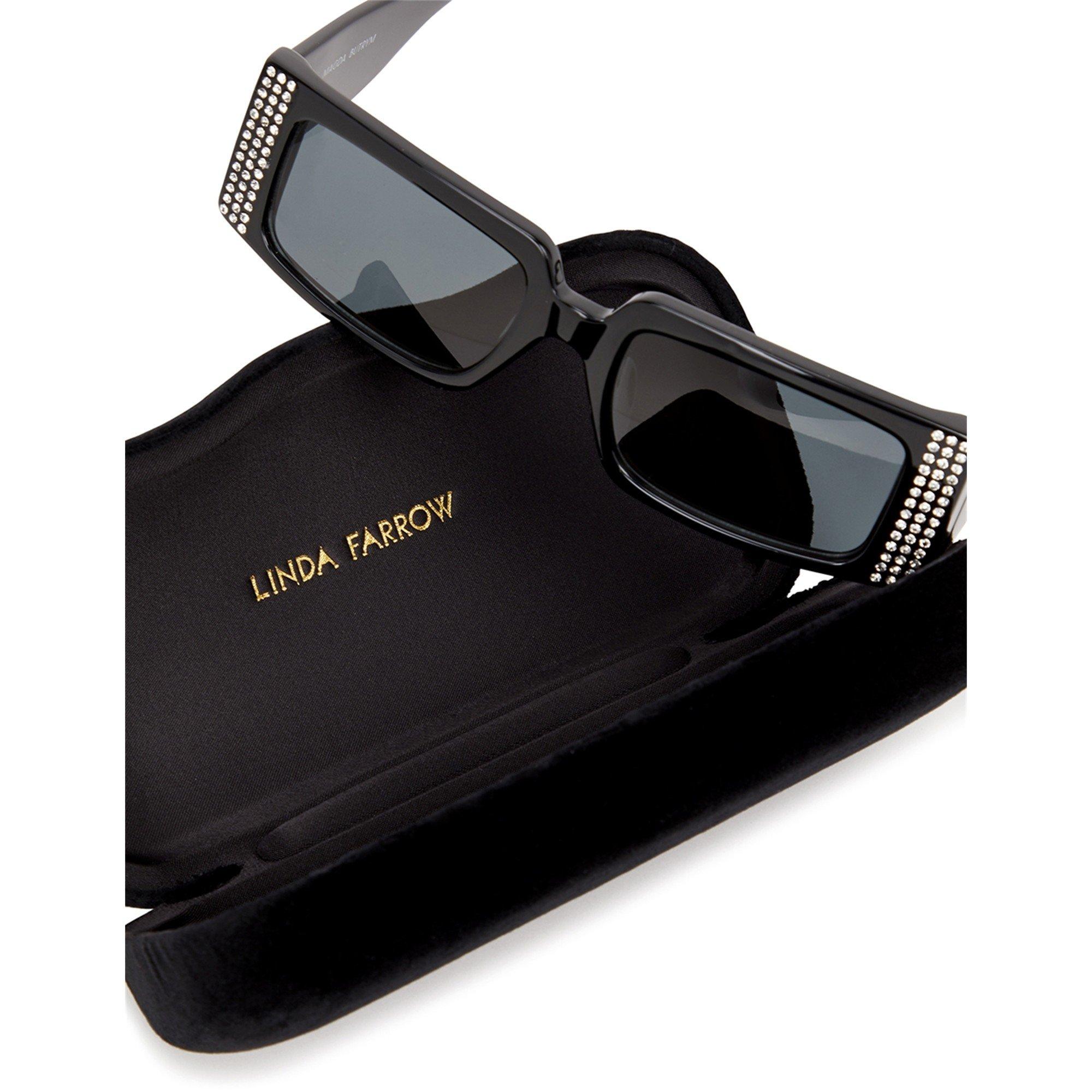 BLACK - Linda Farrow - LF X MAGDA 11 CRYSTAL SG - 4