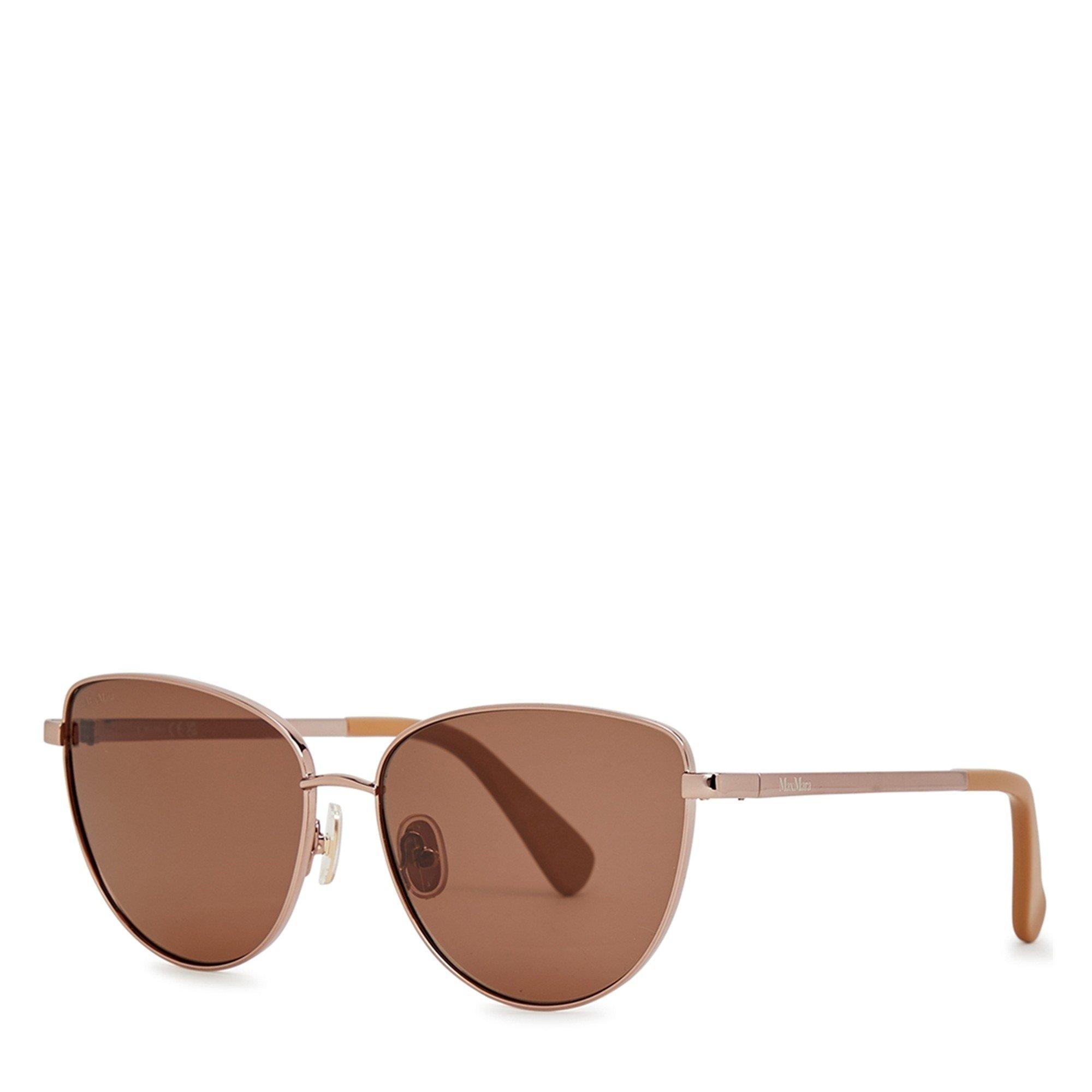 BROWN AND OTHER - Max Mara - MM F CAT EYE METAL SG
