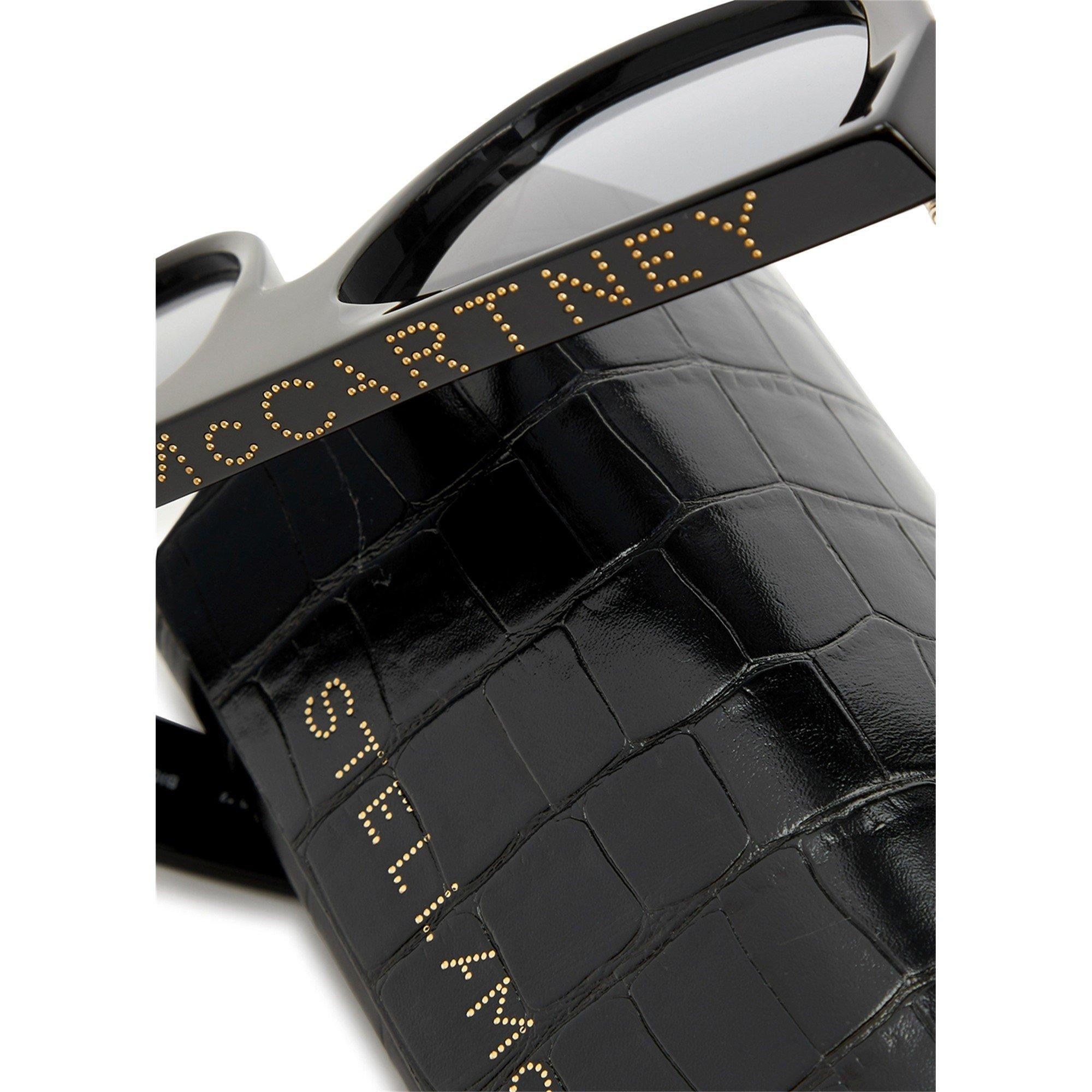 BLACK - Stella McCartney - SM F NARROW ACETATE SG - 4