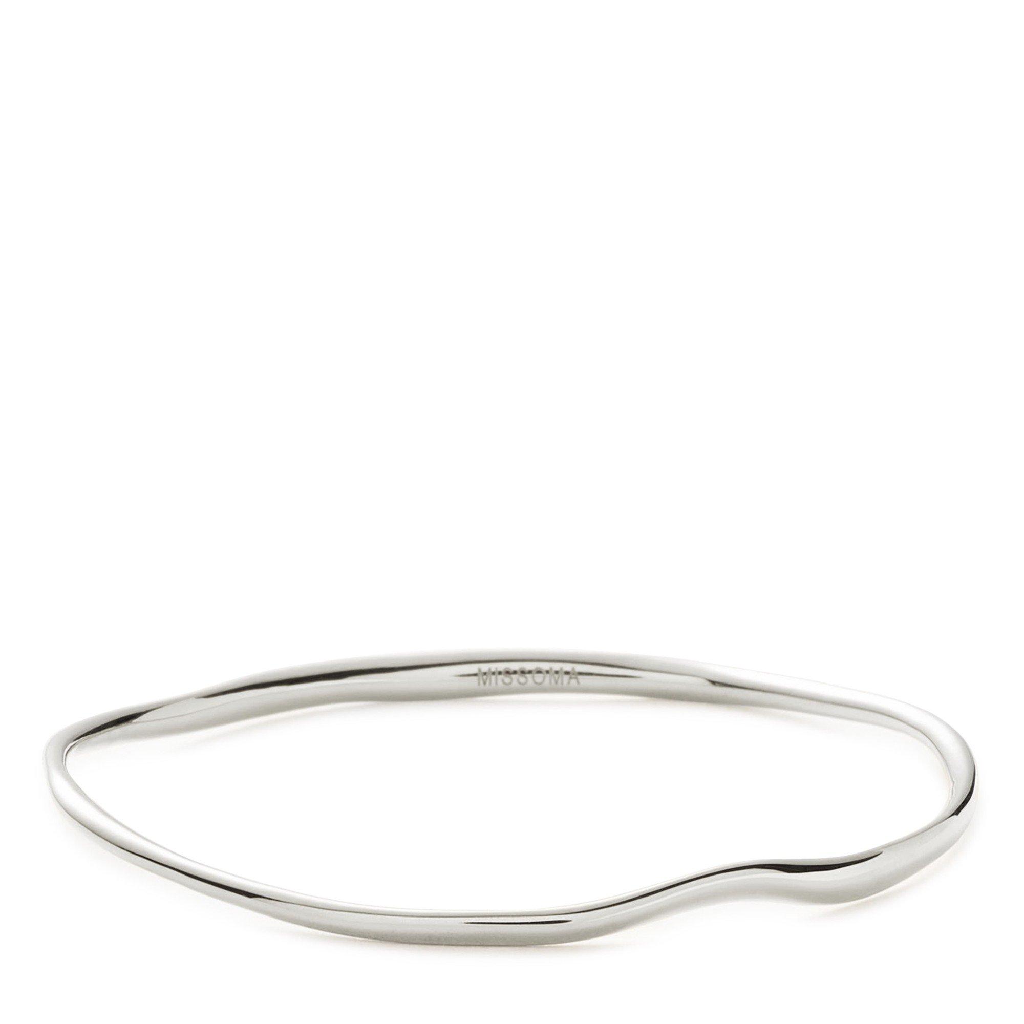 SILVER - Missoma - ORGANIC BANGLE
