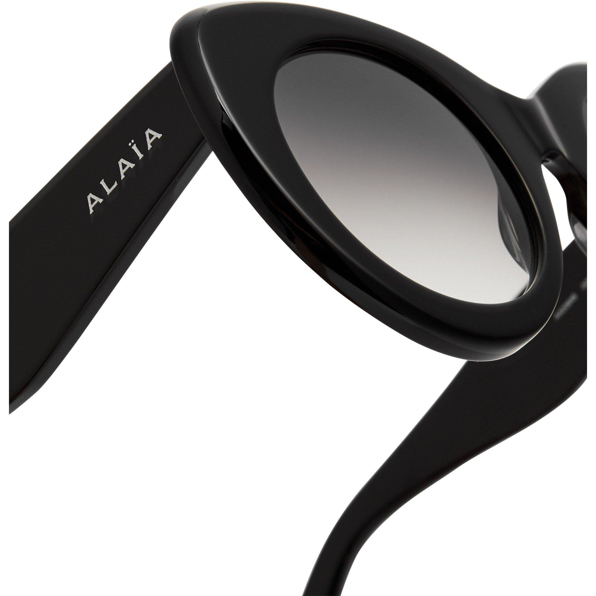 BLACK - Alaia - ALA THICK ROUND SG - 3
