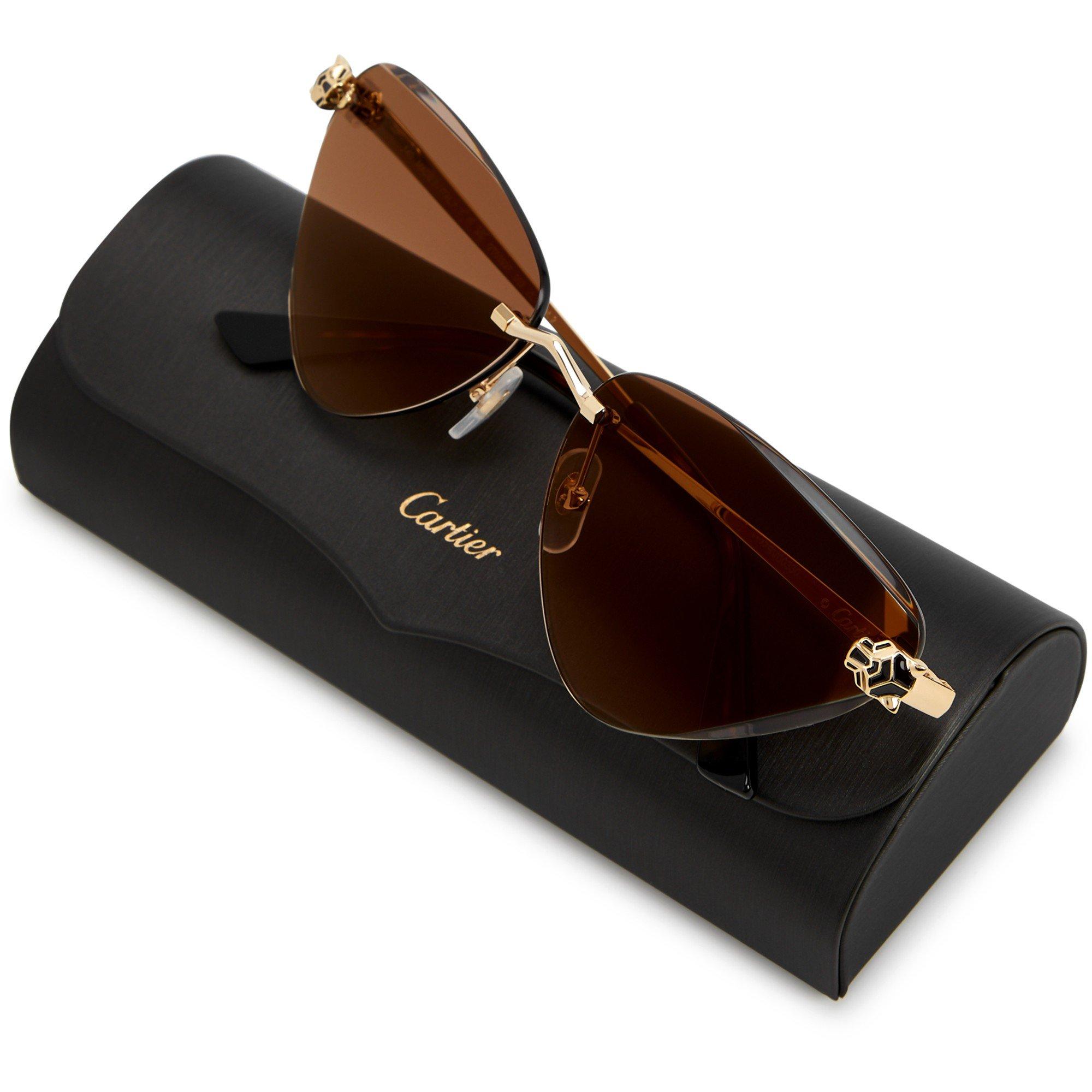 GOLD - Cartier - CAR F RIMLESS CAT EYE SG - 4
