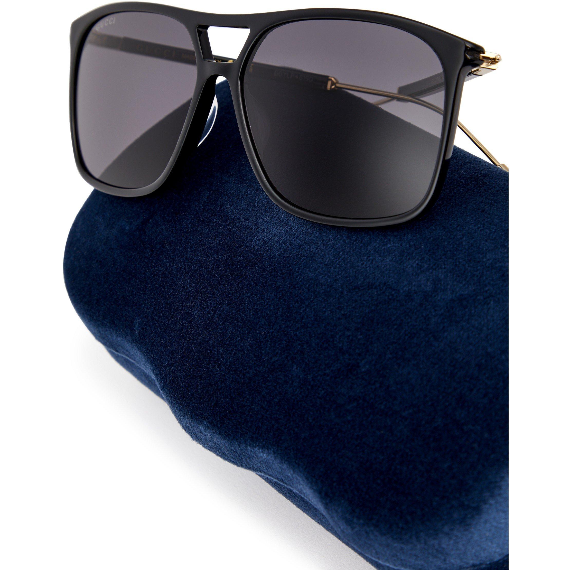 BLACK AND OTHER - Gucci - GUC F D FRAME ACETATE SG - 4