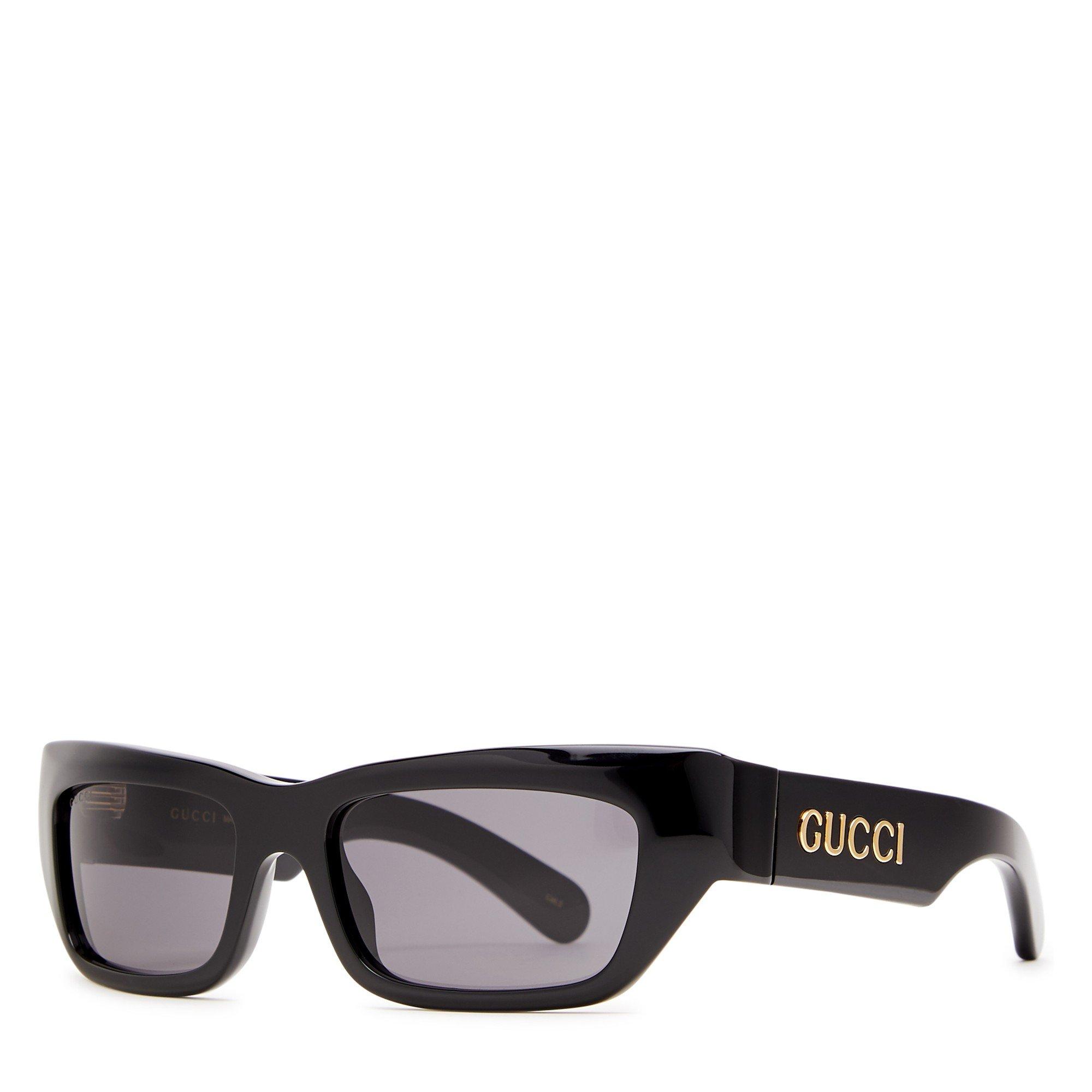 BLACK AND GREY - Gucci - GUC M NARROW ACETATE SG