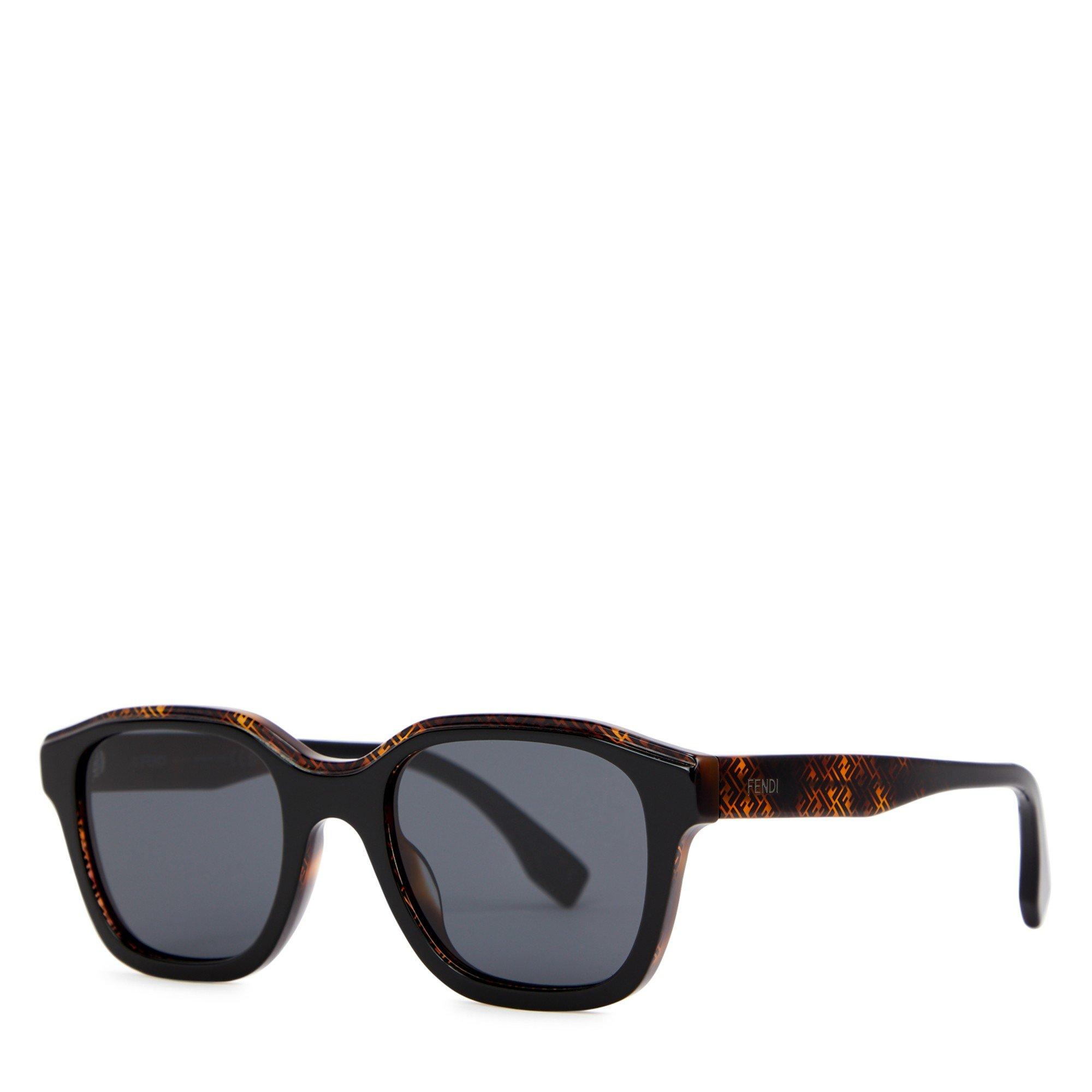 BLACK AND OTHER - Fendi - FEN M RECTANGLE ACETATE SG - 1
