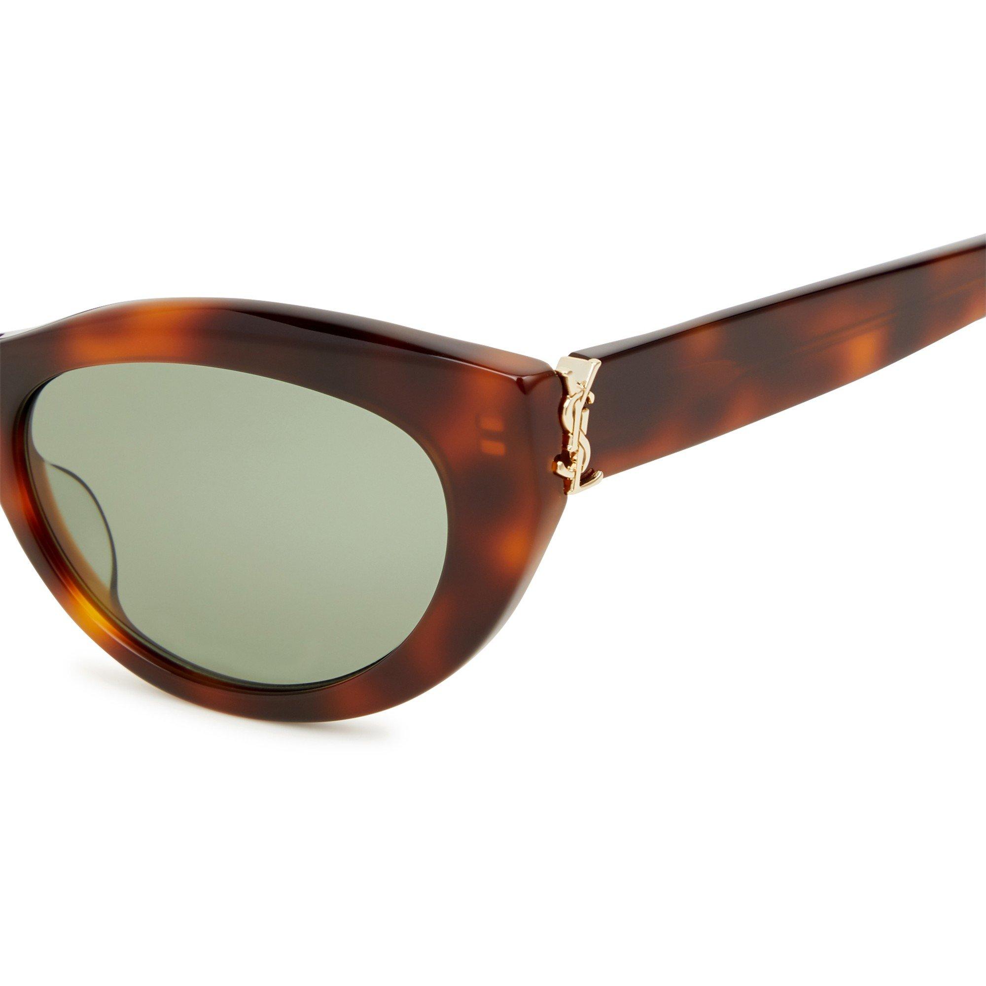 BROWN AND OTHER - Saint Laurent - SL F CAT EYE ACETATE SG - 3