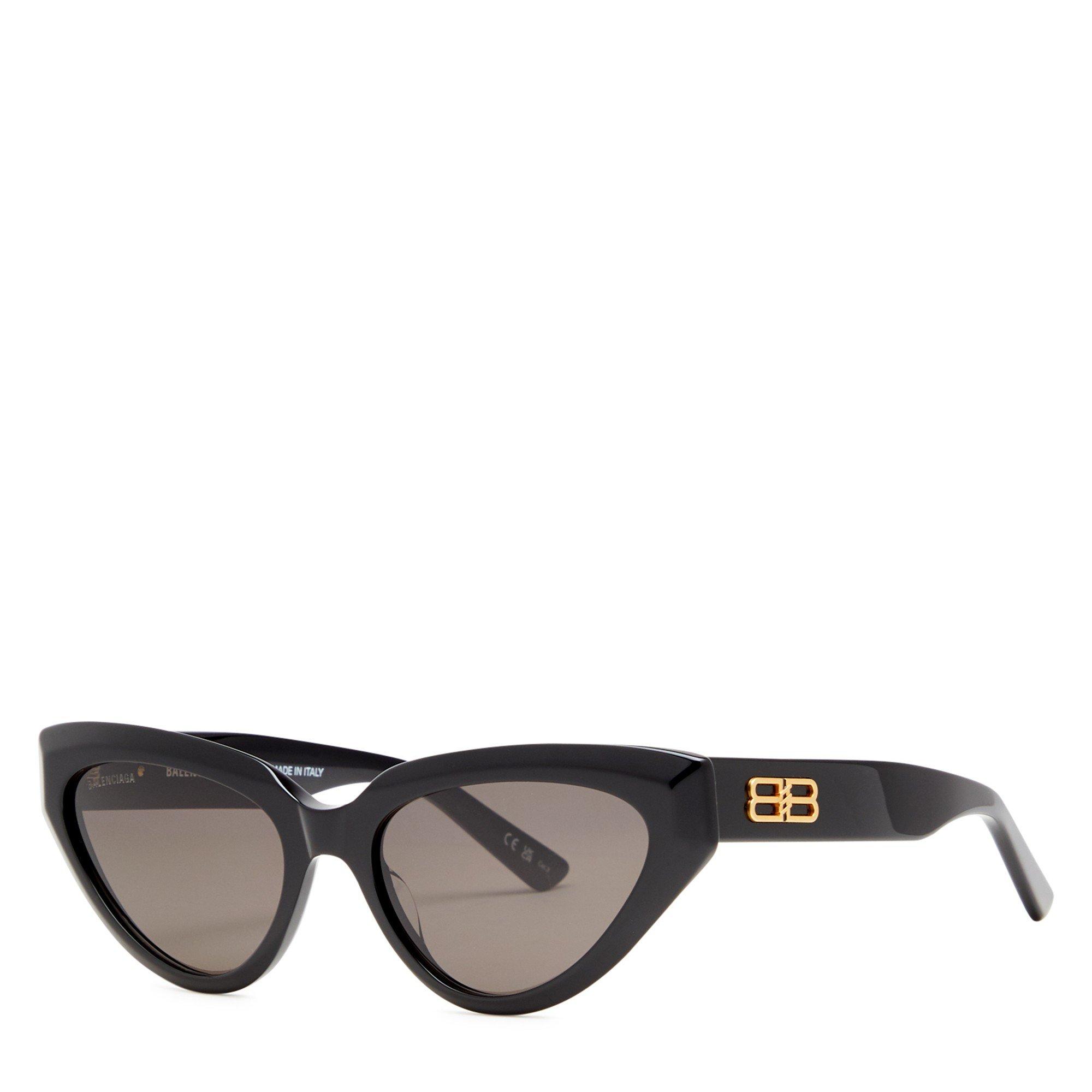 BLACK - Balenciaga - BAL F ACETATE CAT EYE SG