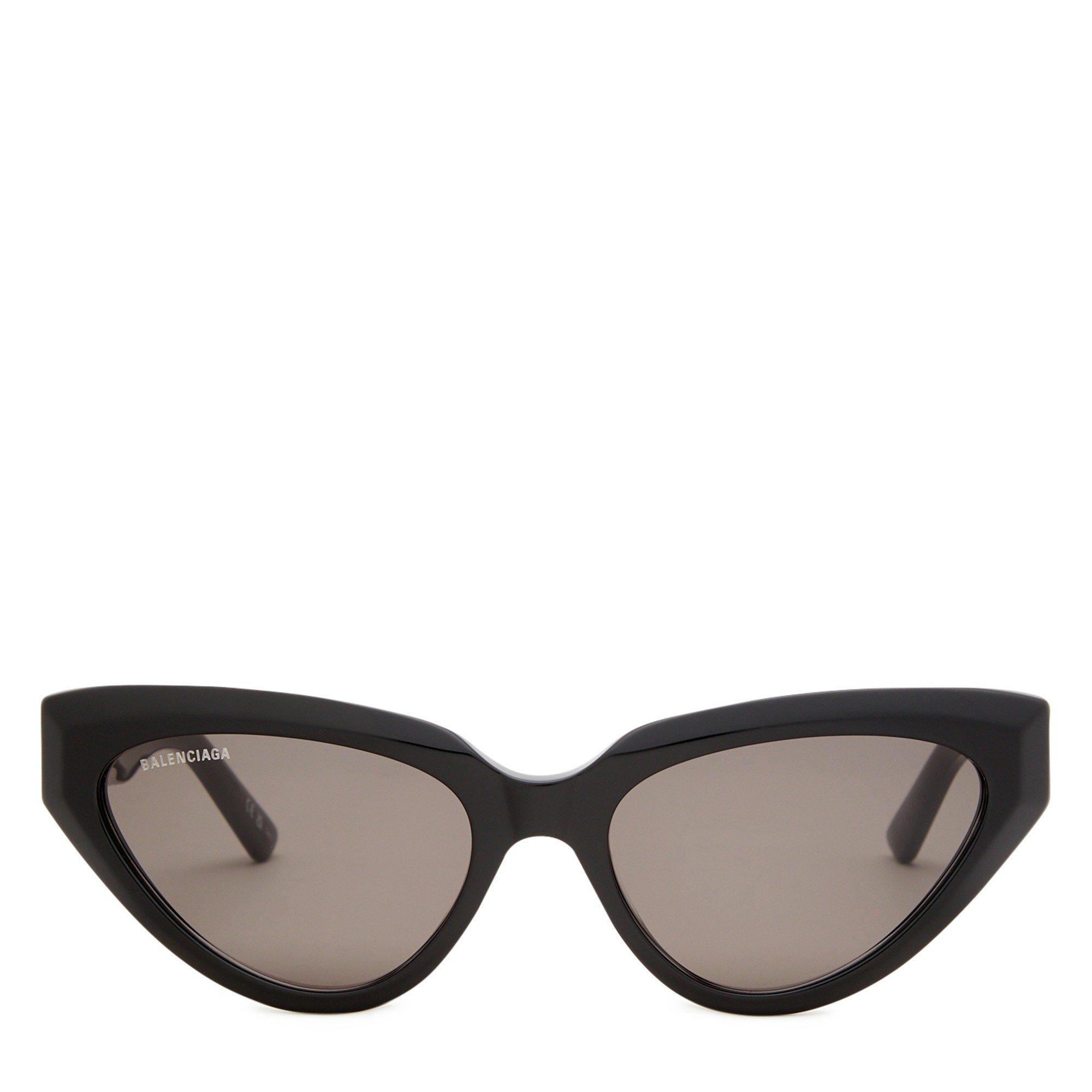 BLACK - Balenciaga - Women's Acetate Cat-Eye Sunglasses - 2