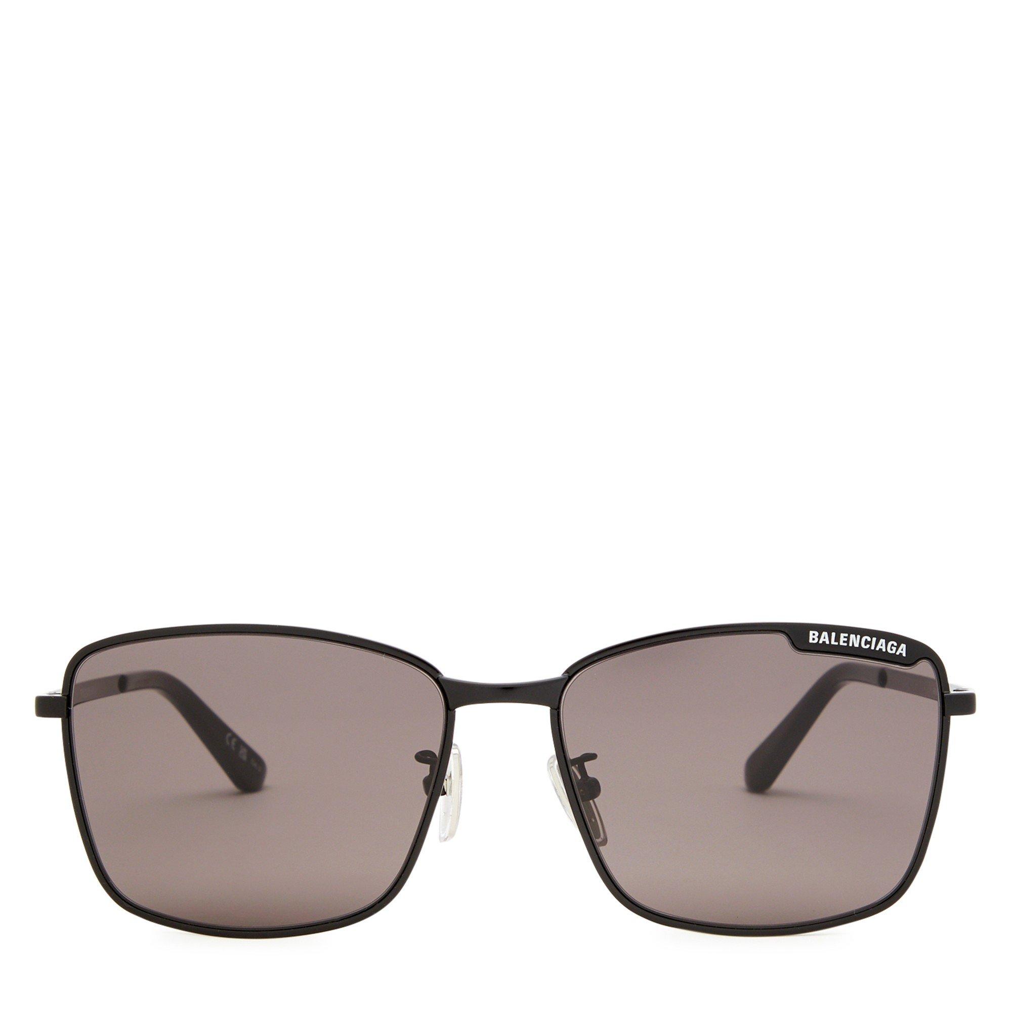 BLACK - Balenciaga - Rectangular Wayfarer Sunglasses - 2