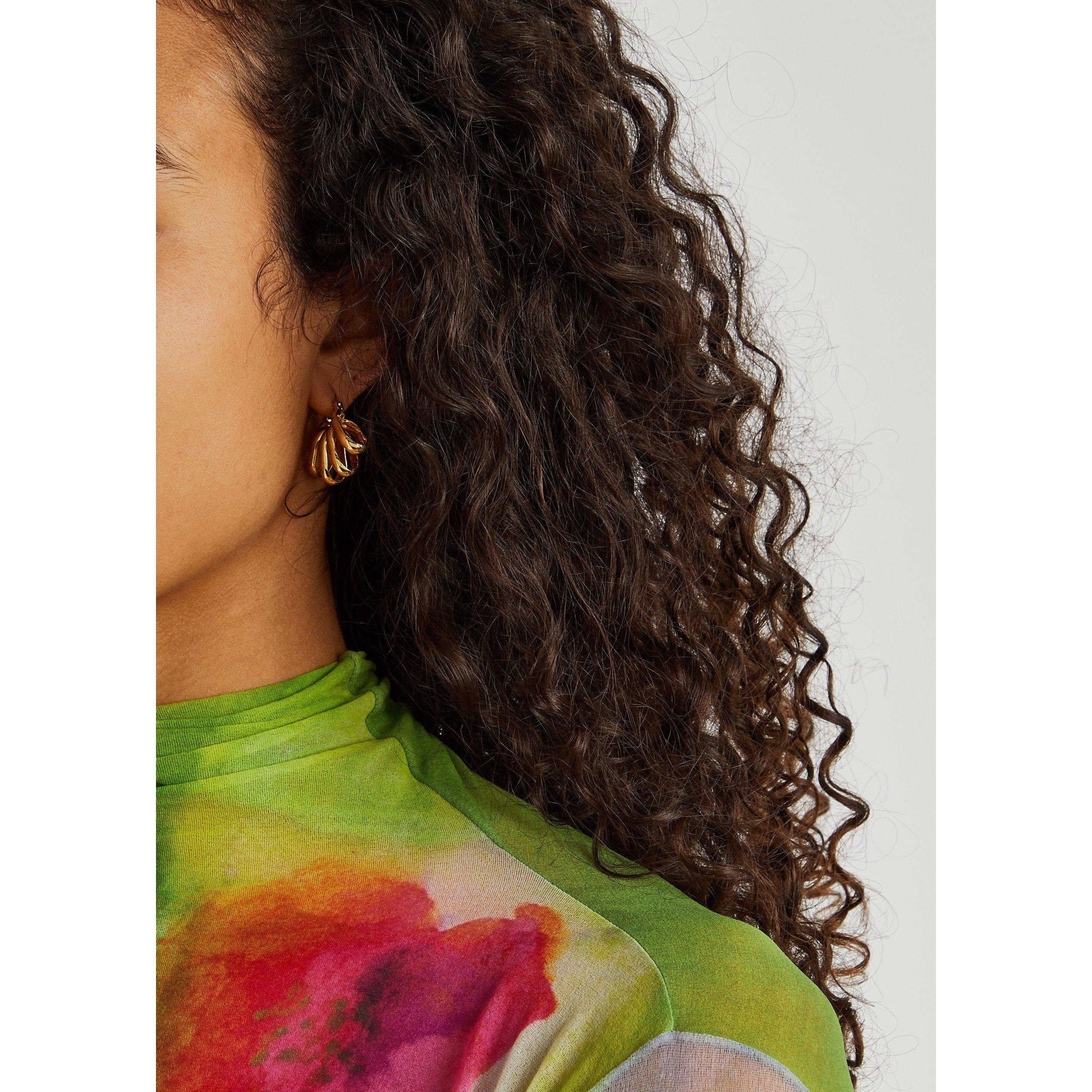 GOLD - Fallon - LAYERED LOOP HOOPS - 3