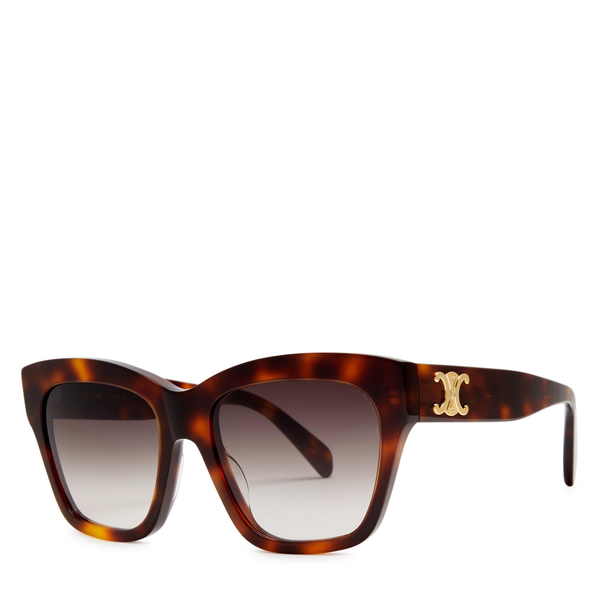 BROWN OTHER - Celine - CEL F RECTANGLE ACETATE SG - 1