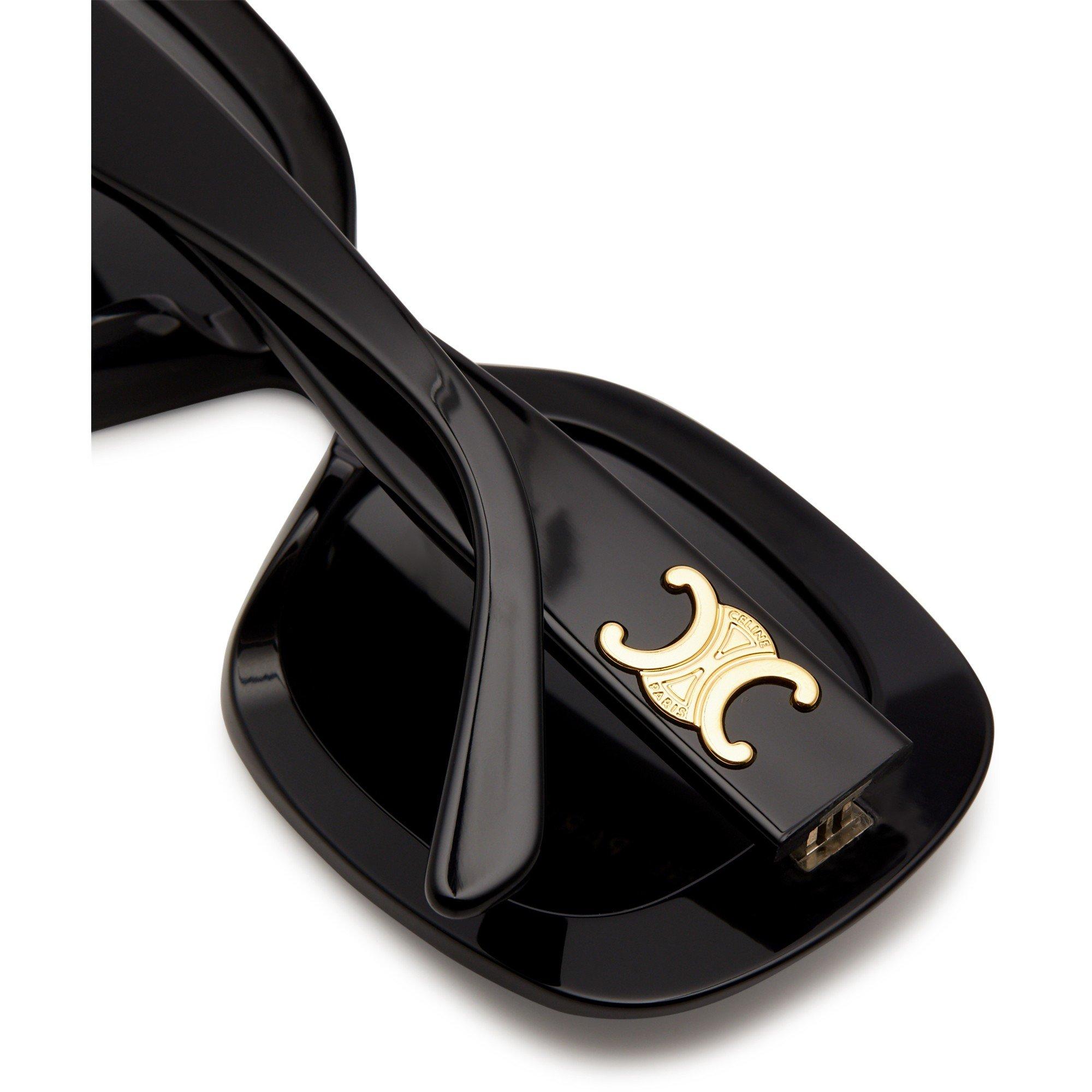 BLACK - Celine - CEL F OVERSIZED ACETATE SG - 3