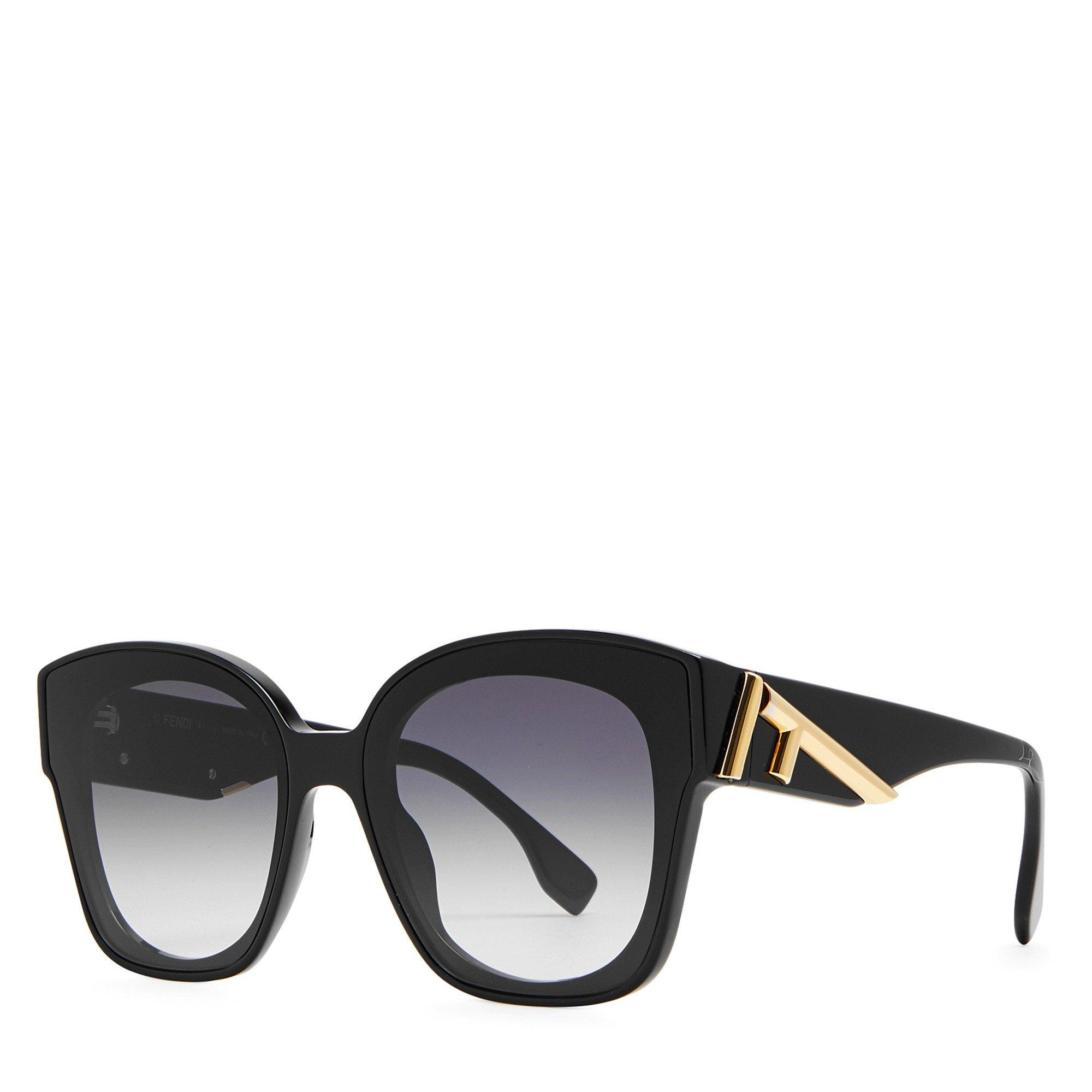 BLACK AND OTHER - Fendi - FEN F F SQUARE ACETATE SG - 1