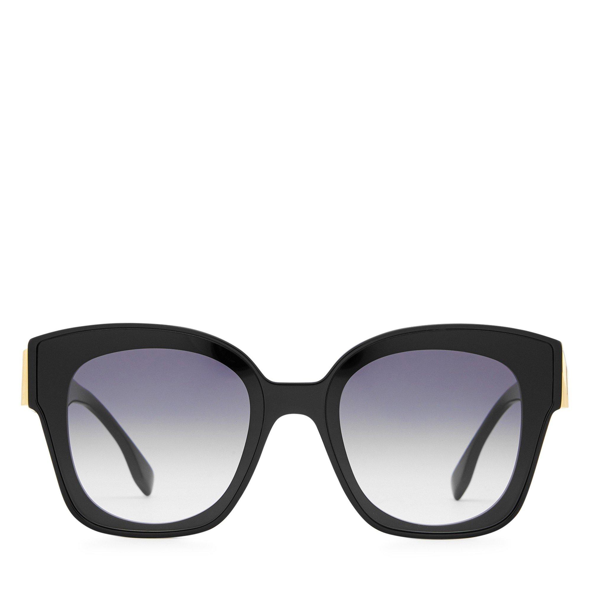 BLACK AND OTHER - Fendi - FEN F F SQUARE ACETATE SG - 2