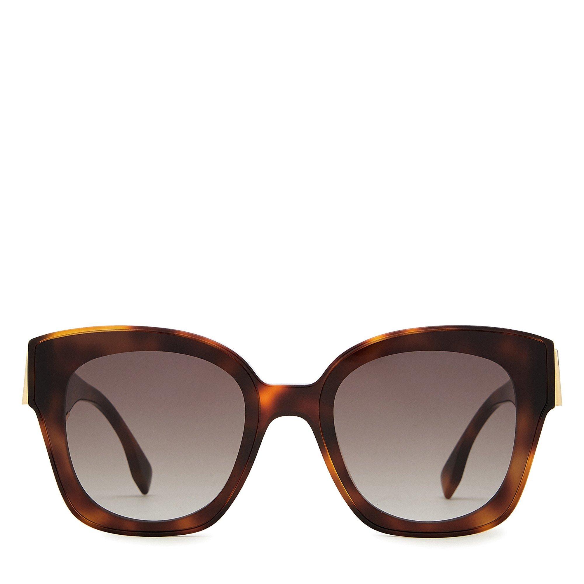 BROWN AND OTHER - Fendi - FEN F F SQUARE ACETATE SG - 2