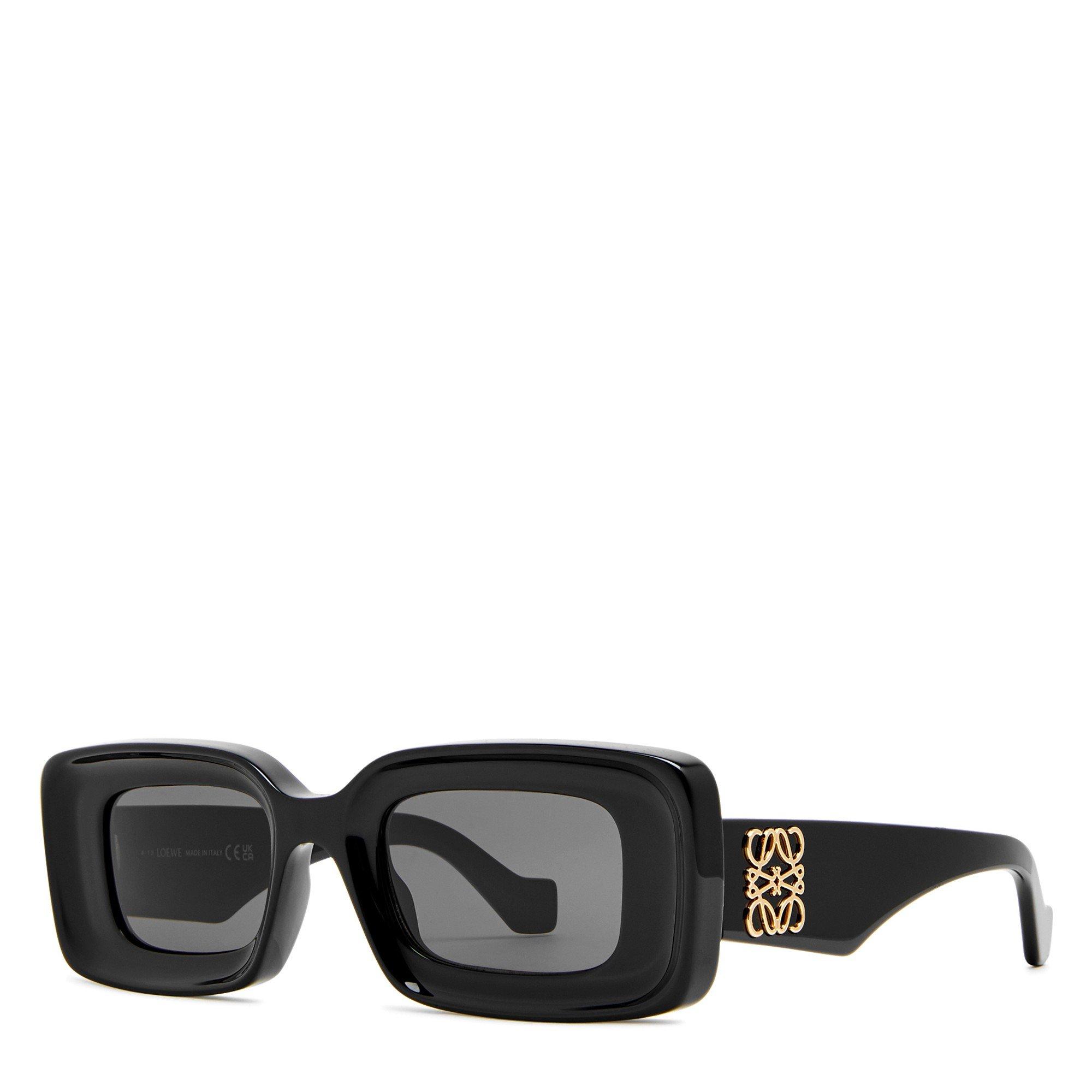 BLACK - Loewe - LOE F RECTANGLE ACETATE SG