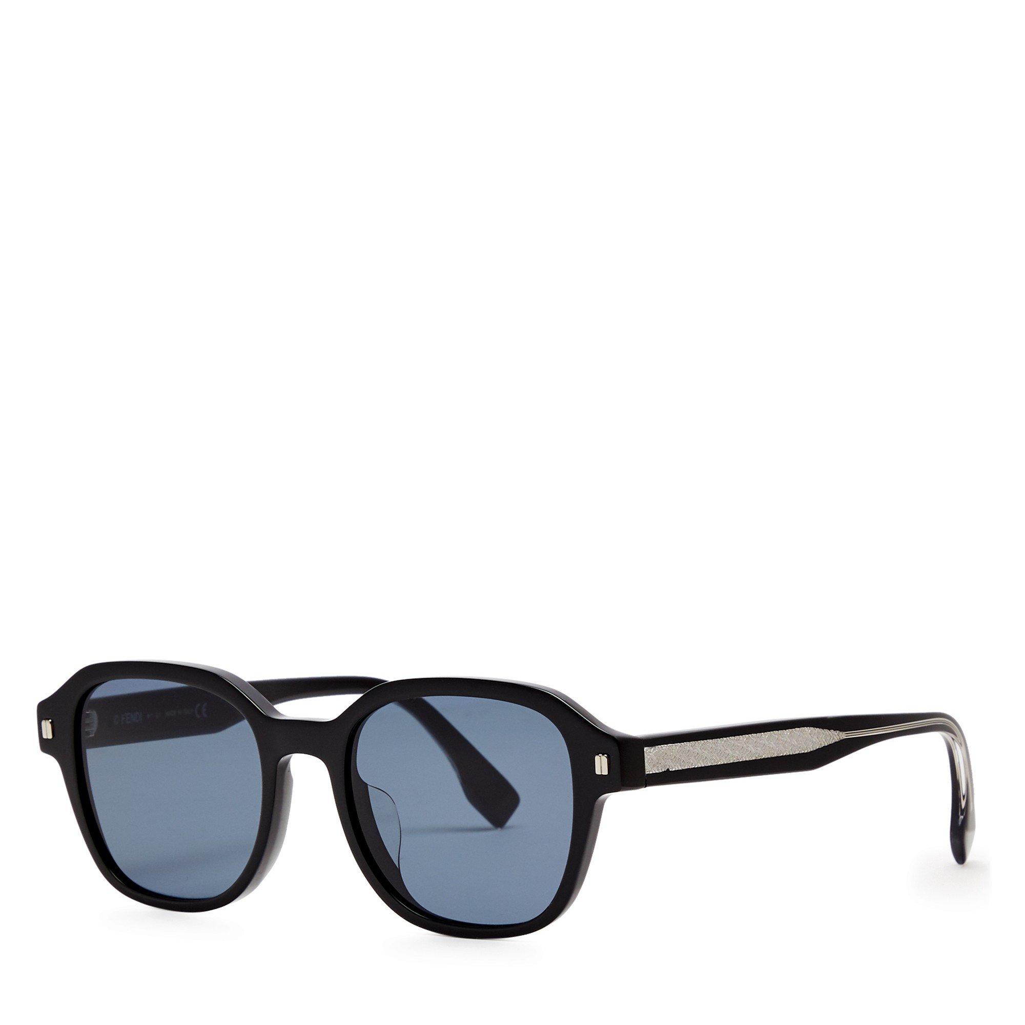 BLACK AND OTHER - Fendi - FEN M SQUARE ACETATE SG - 1