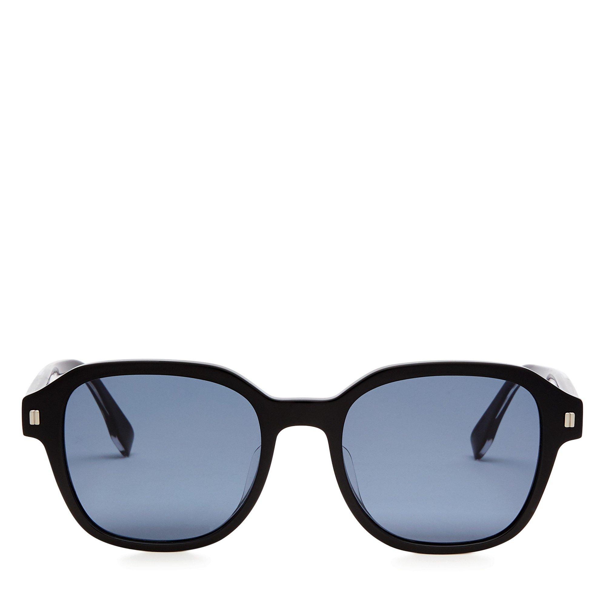 BLACK AND OTHER - Fendi - FEN M SQUARE ACETATE SG - 2