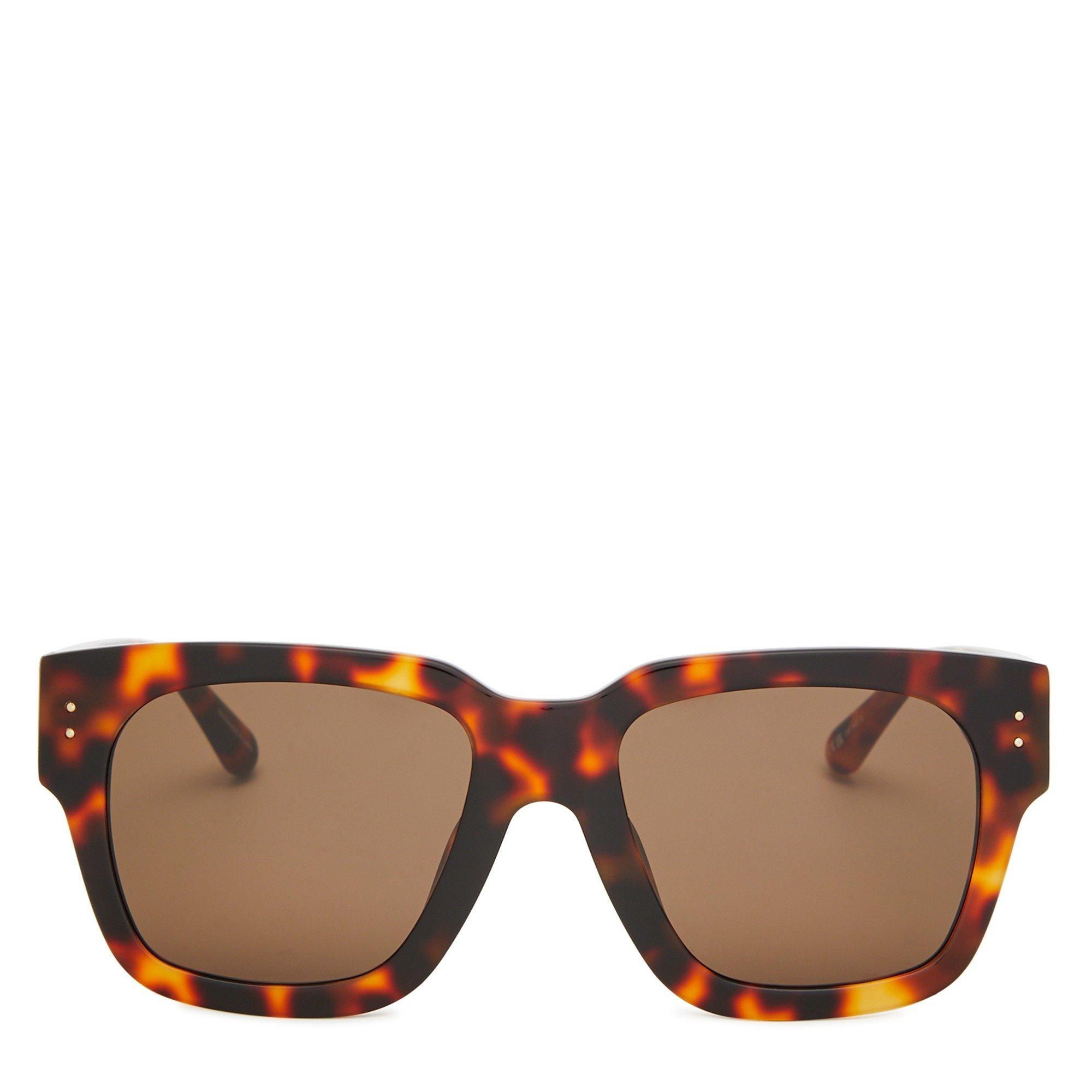 BROWN AND OTHER - Linda Farrow - AMBER F T-SHELL YELLOW GOLD BR - 2