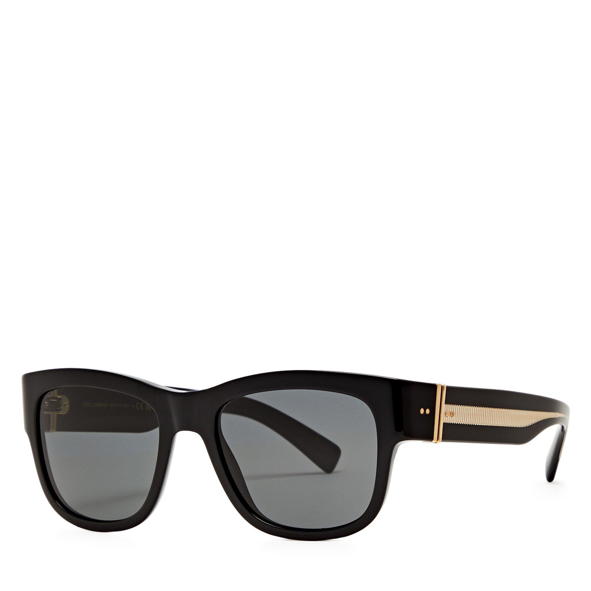 BLACK AND OTHER - Dolce and Gabbana - DG M SQUARE ACETATE SG - 1