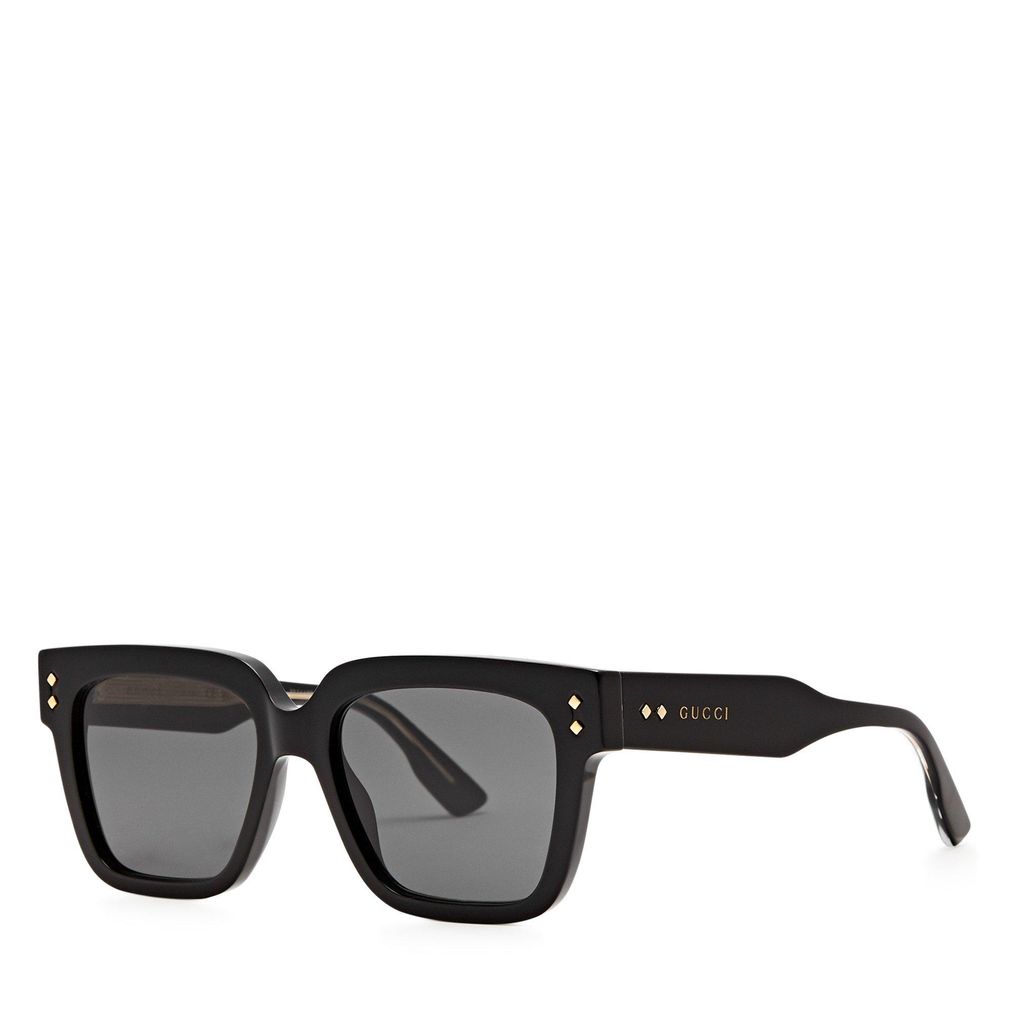 BLACK AND OTHER - Gucci - GUCCI M SQUARE ACETATE SG