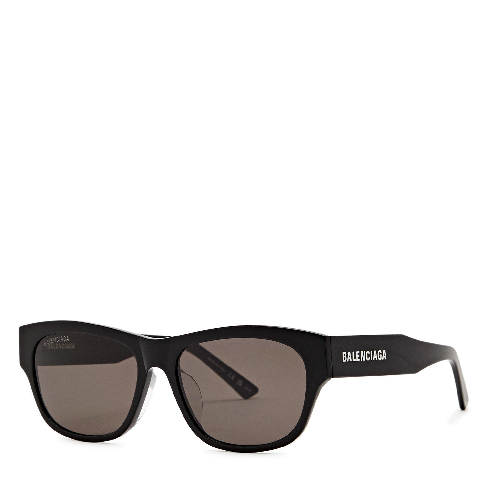 BLACK AND OTHER - Balenciaga - BAL M RECTANGLE ACETATE SG - 1