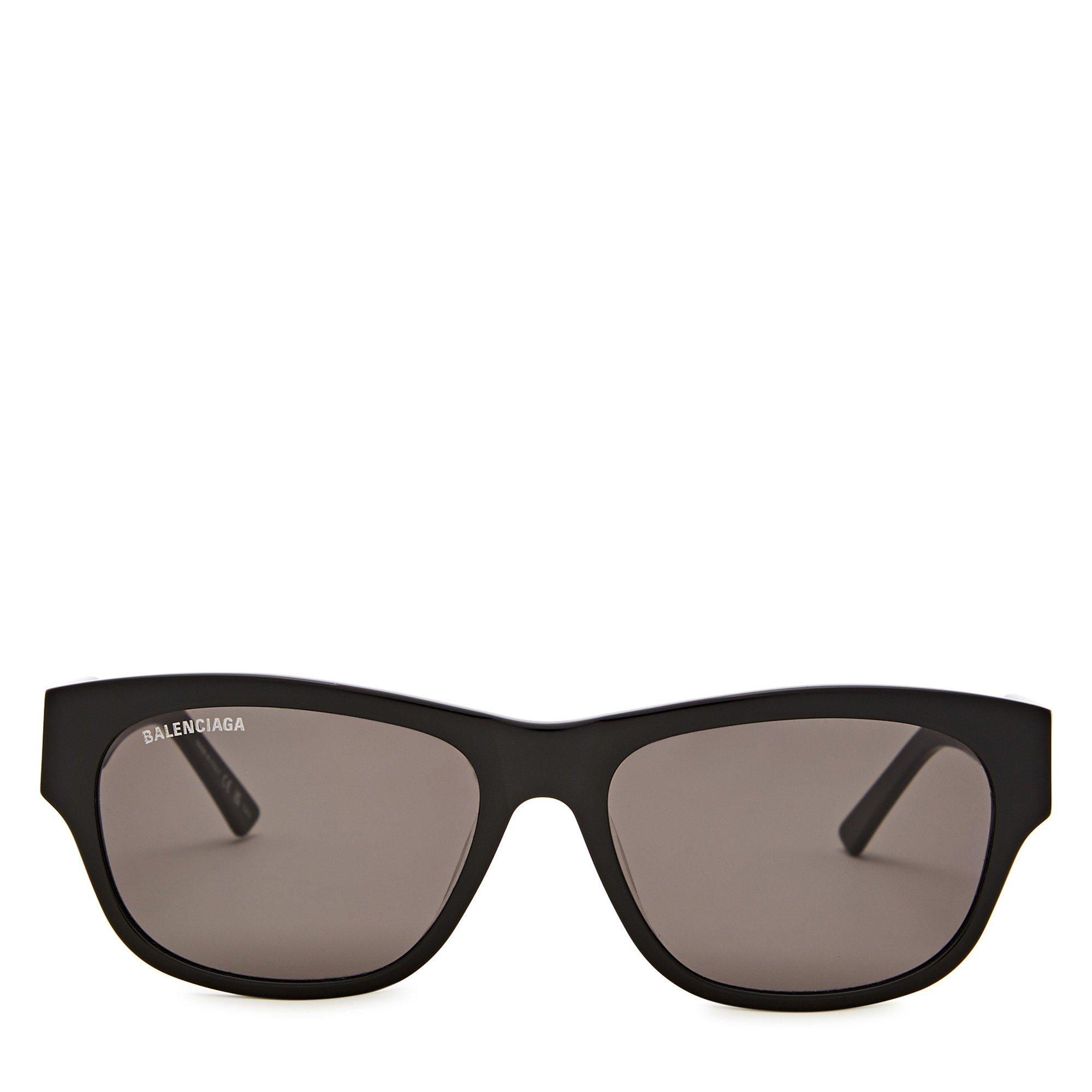 BLACK AND OTHER - Balenciaga - BAL M RECTANGLE ACETATE SG - 2