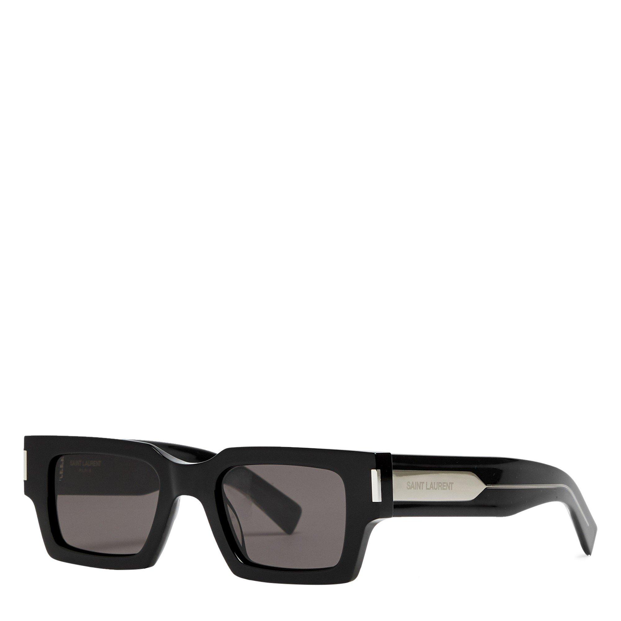 BLACK - Saint Laurent - SL U D FRAME CHUNKT ACETATE
